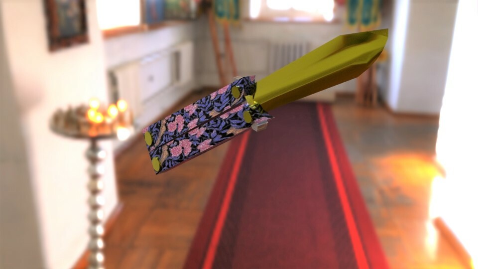 ArtStation Australium Butterknife (TF2)