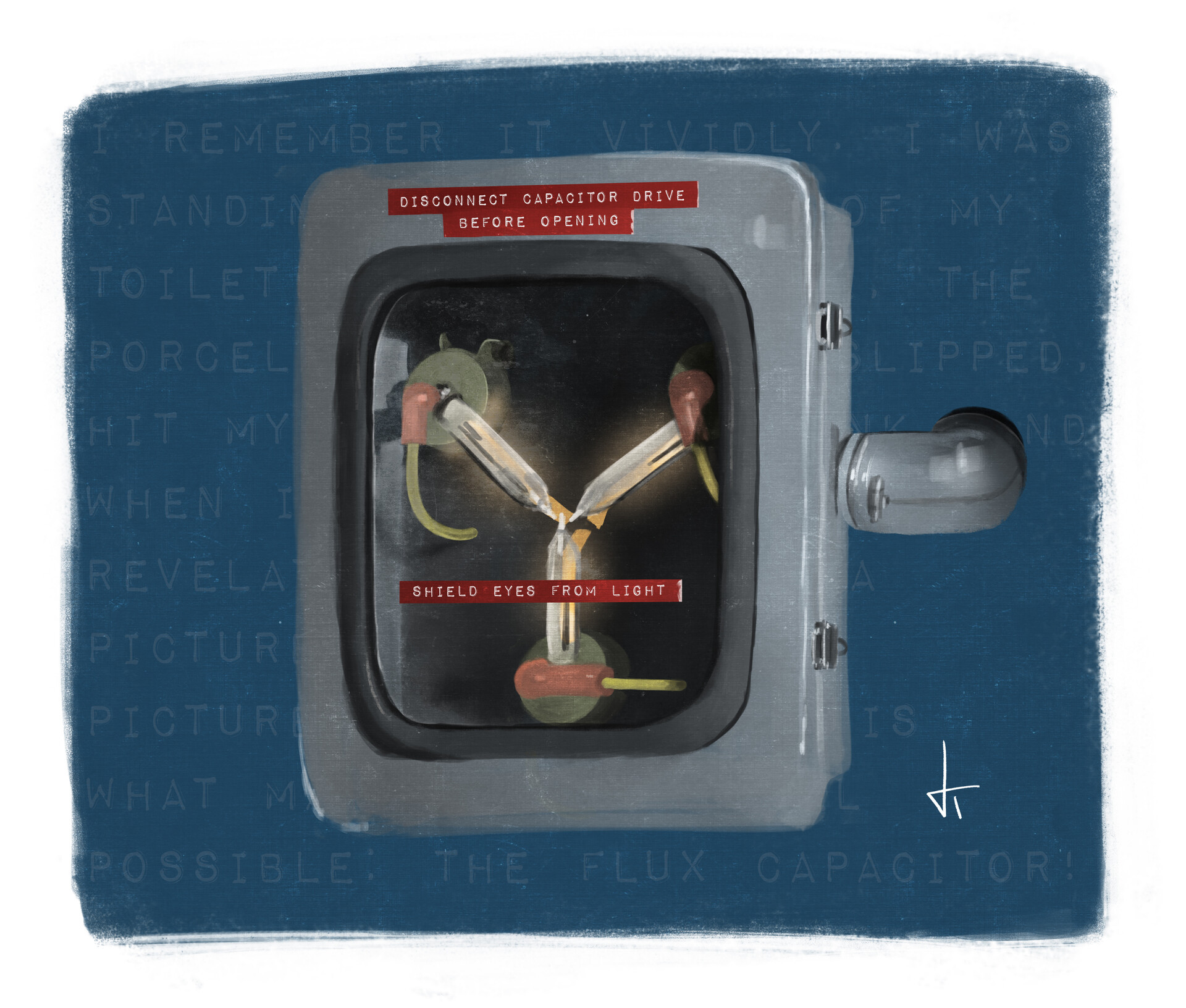 Artstation Flux Capacitor Josh Lane Trumper