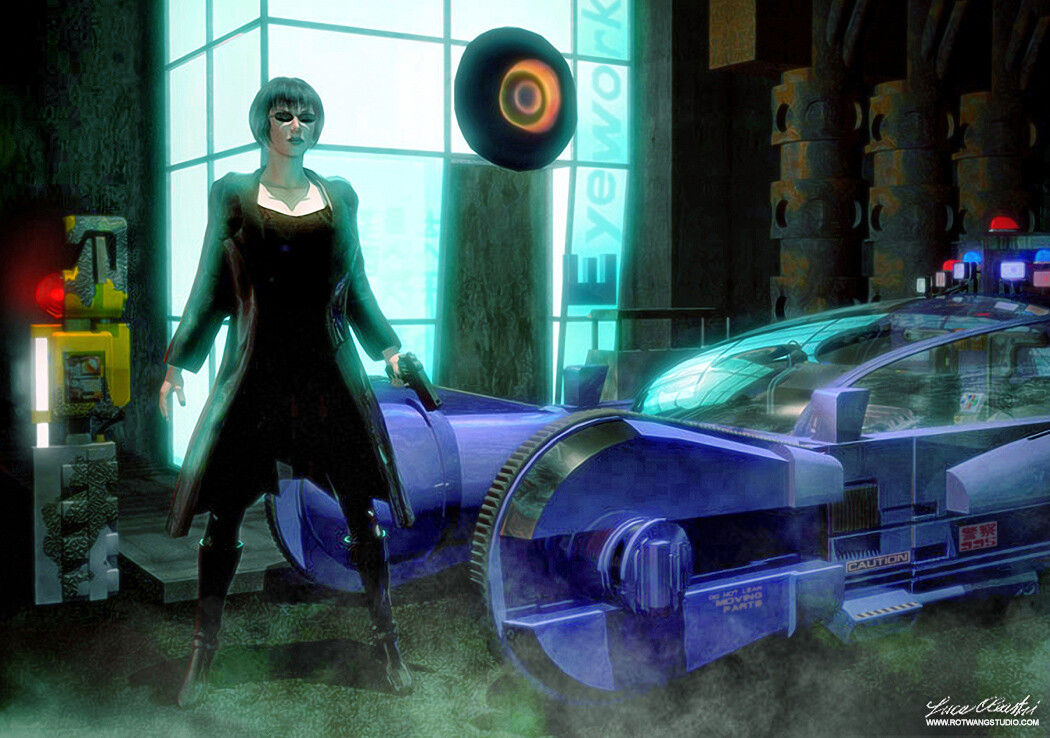 Cyberpunk - Blade Runner meets The Matrix