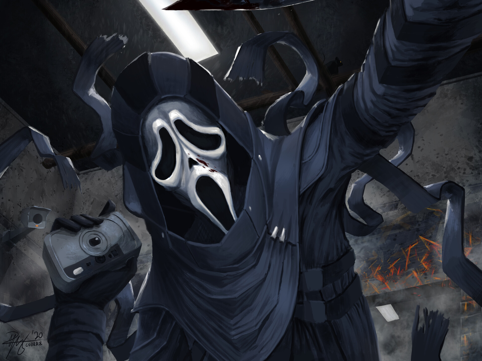Conan Chang Smile For Philly Dead By Daylight Ghostface Fanart Conan Chang Smile For Philly Dead By Daylight Ghostface Fanart