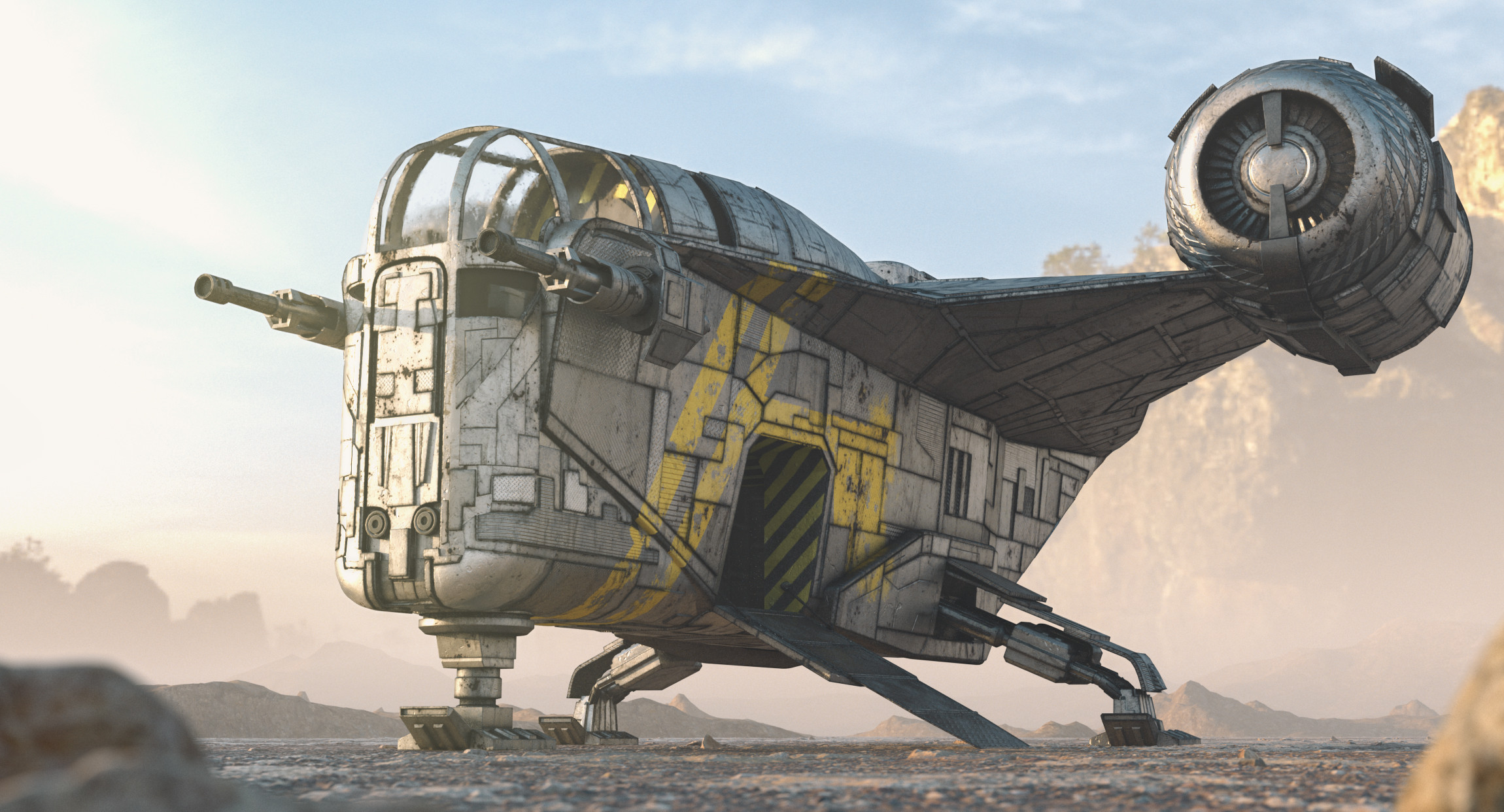 razor crest mandalorian