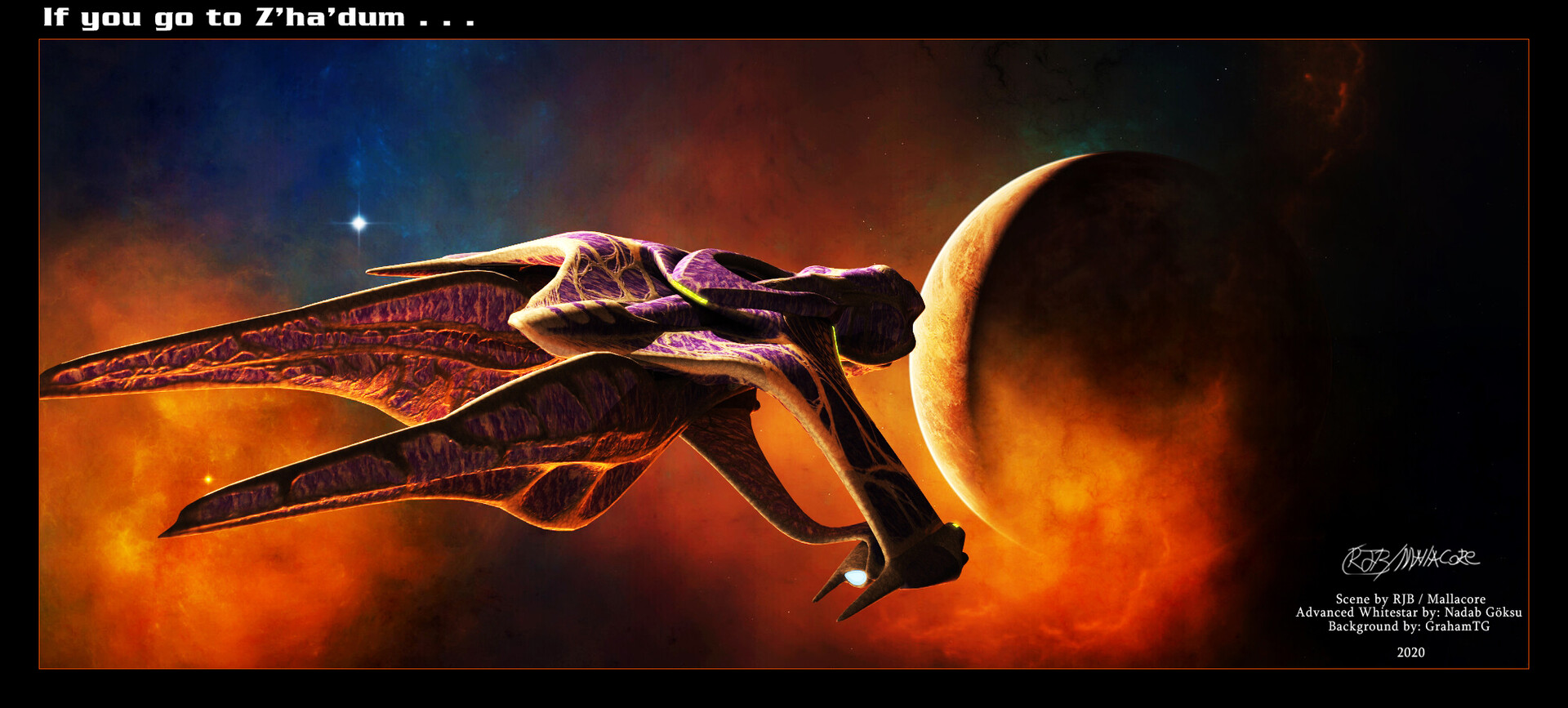 ArtStation - Babylon 5 - If you go to Z'ha'dum
