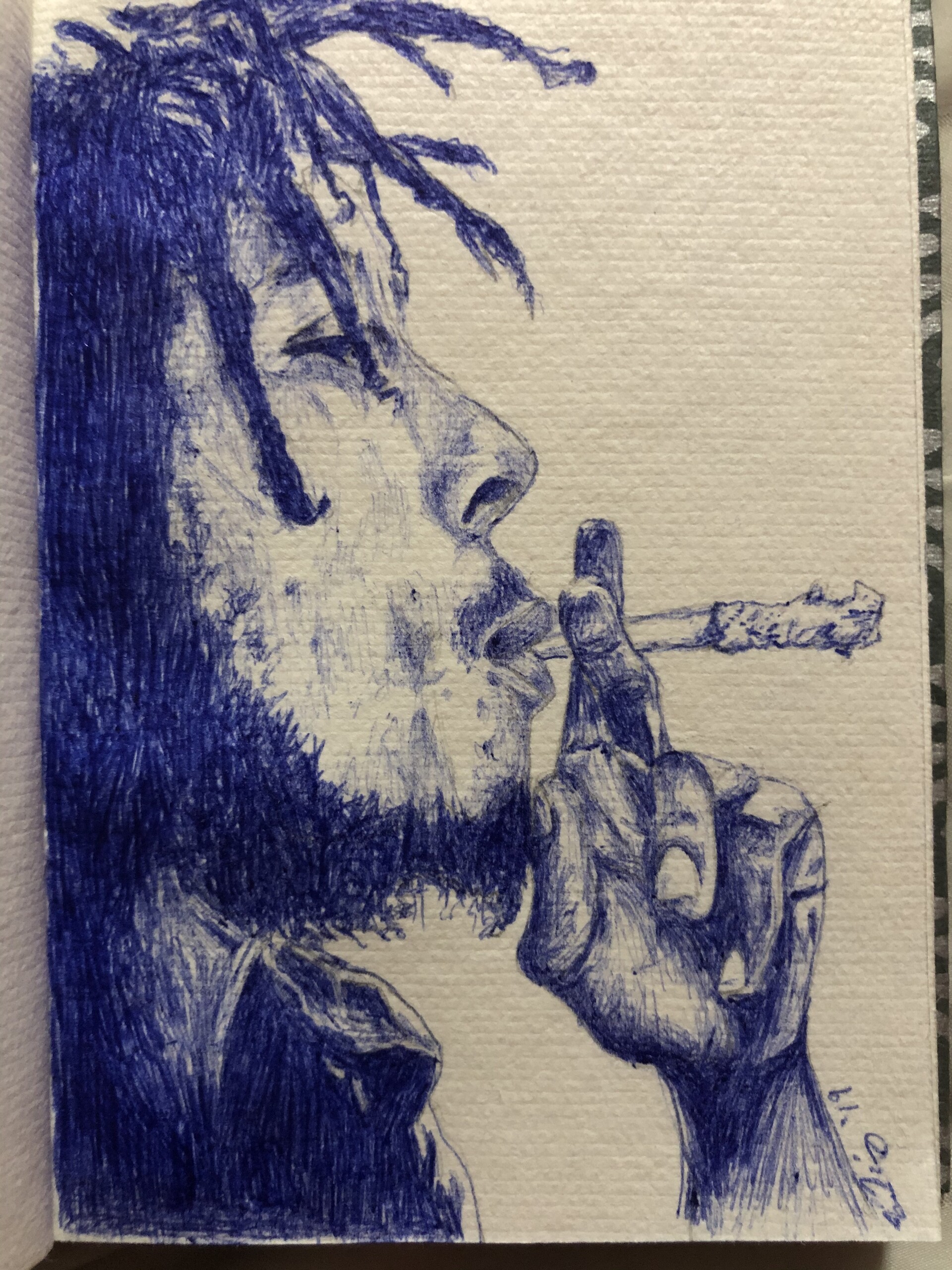 Bob Marley Pencil Art Drawing by Dilan Sugathapala  Saatchi Art