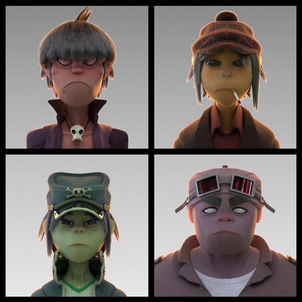 gorillaz demon days 2d