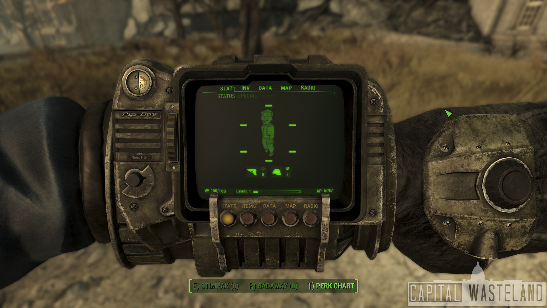 Fallout 3 Pip-Boy invisible : r/Fallout
