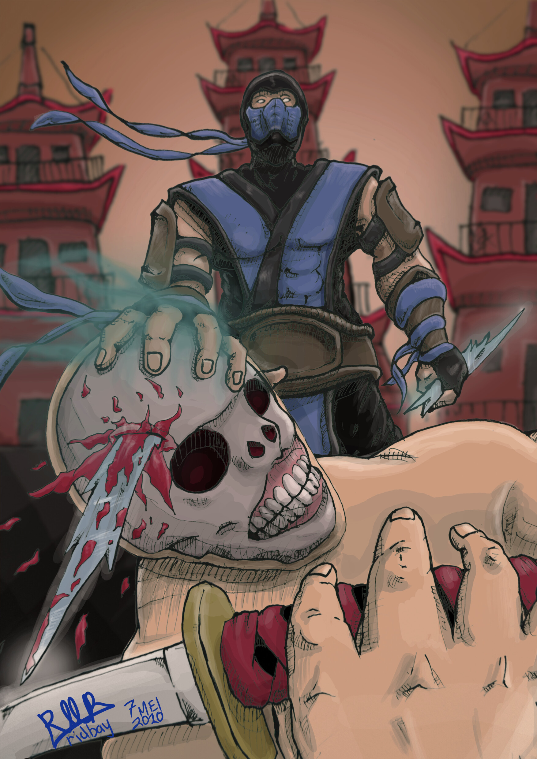 SUB-ZRO Fatality (Mortal Kombat) by GamesMoviesWorld on DeviantArt