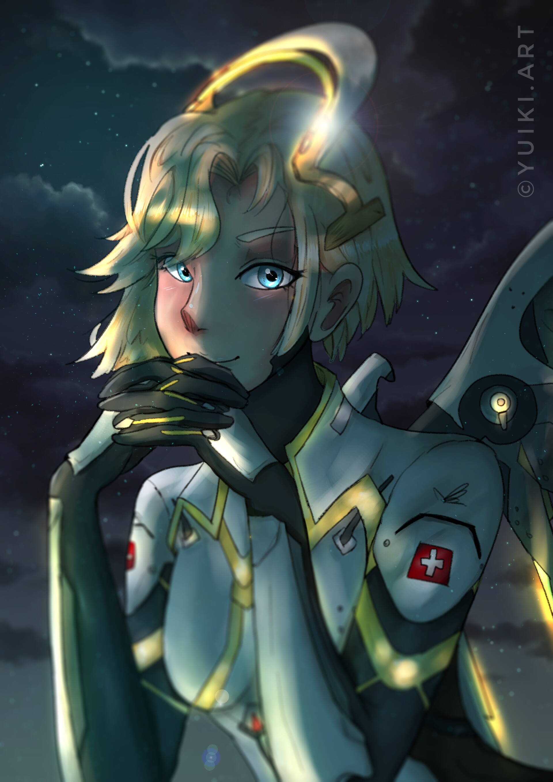 pix Overwatch 2 Mercy Fanart yuiki art mercy from overwatch 2 fanart