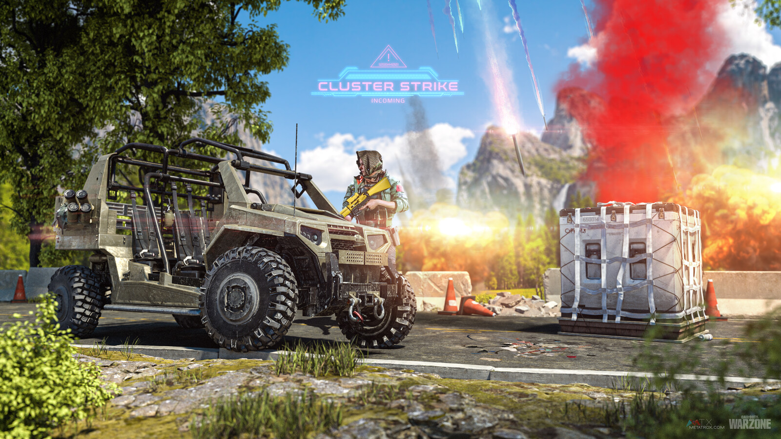 Incoming Cluster Strike - COD Warzone