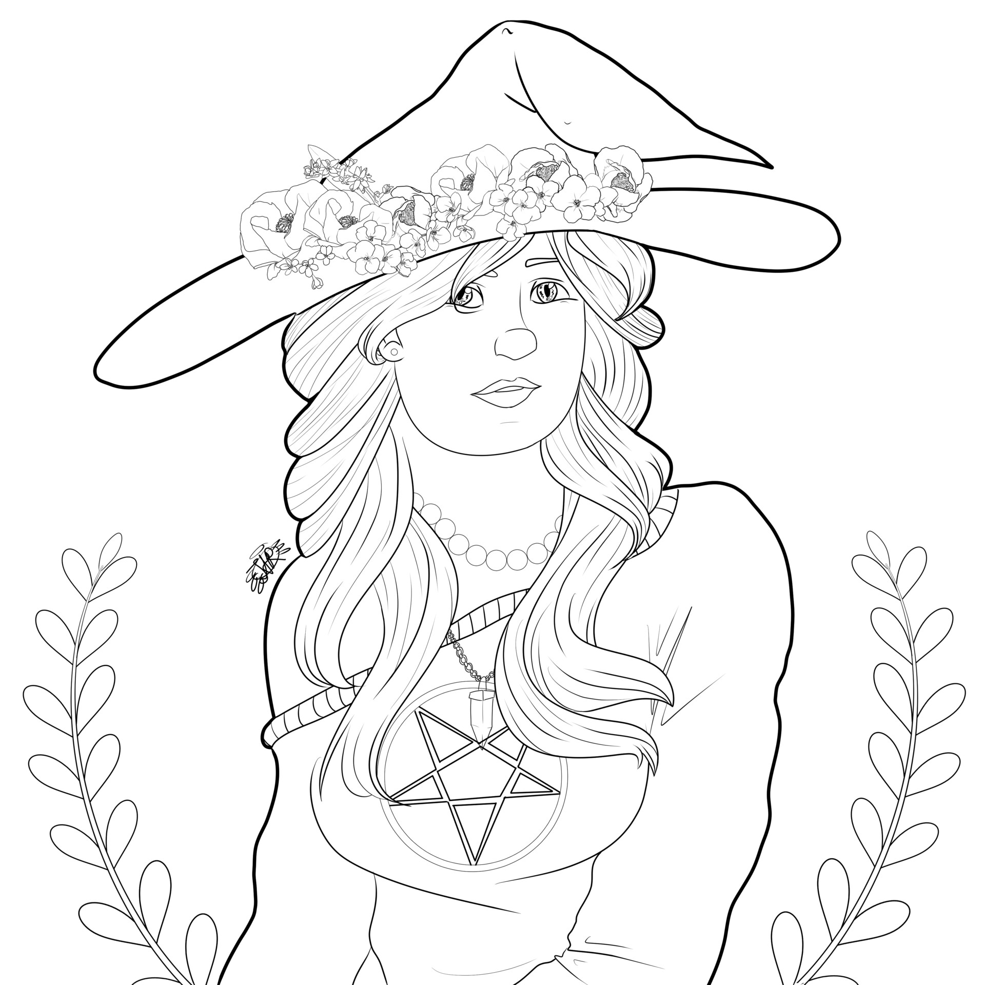 Artstation Ostara Witch Jessica Rushton