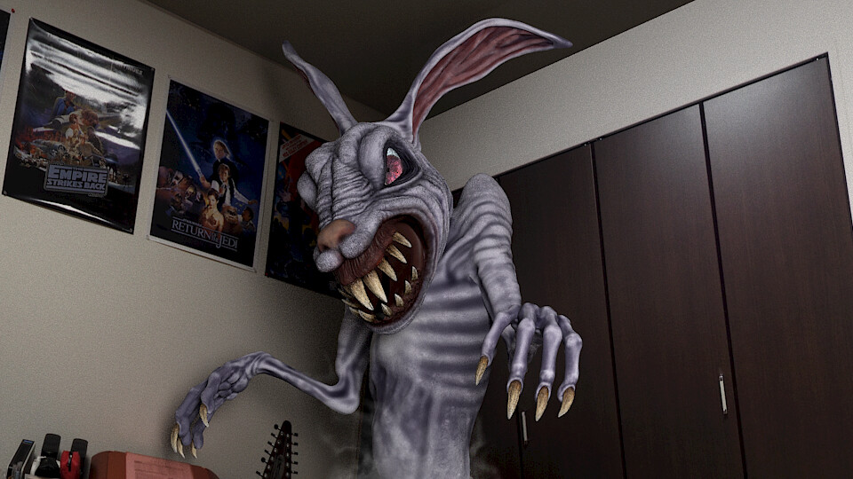 Niwa Manabu - Rabbit monster from Twilight Zone