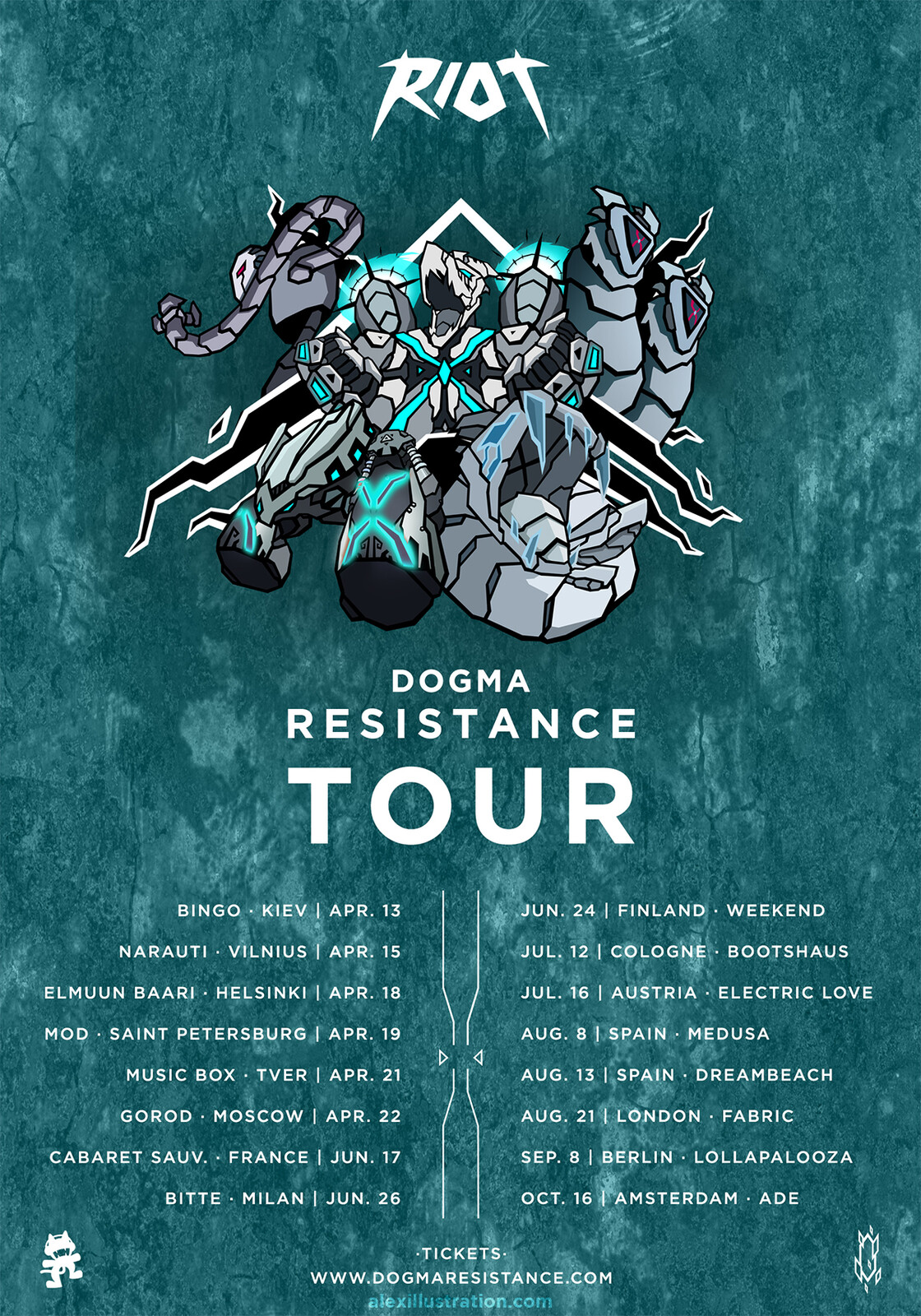 Flyer - Europe Tour