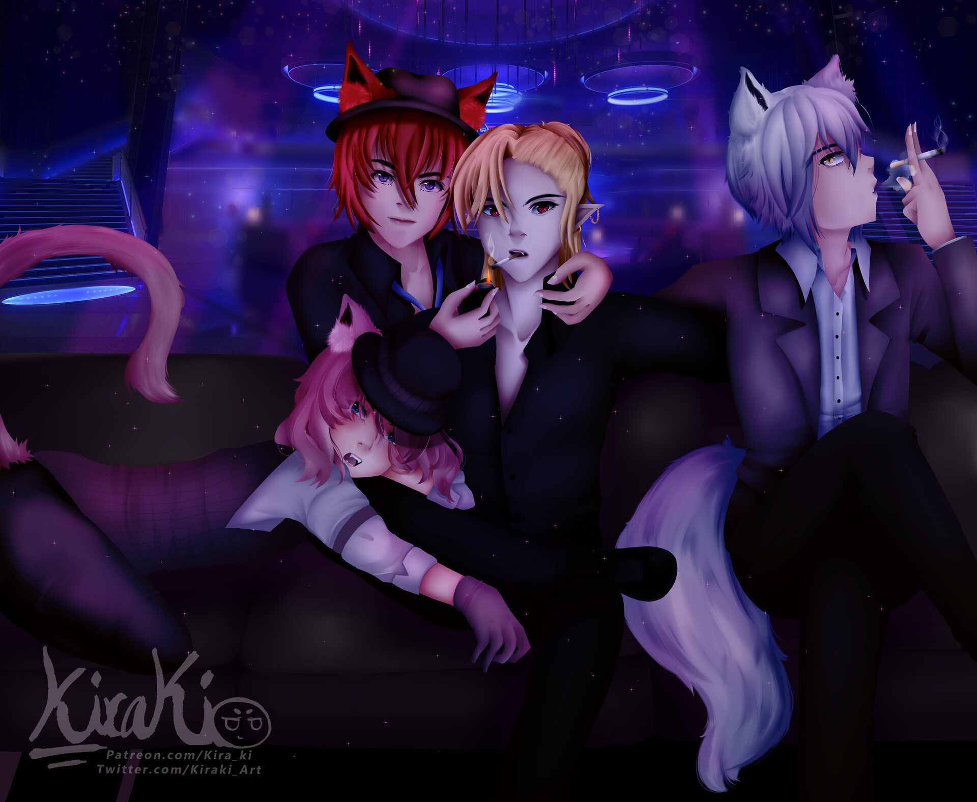 Artstation Tomo S Mafia Happy Birthday Kira Ki