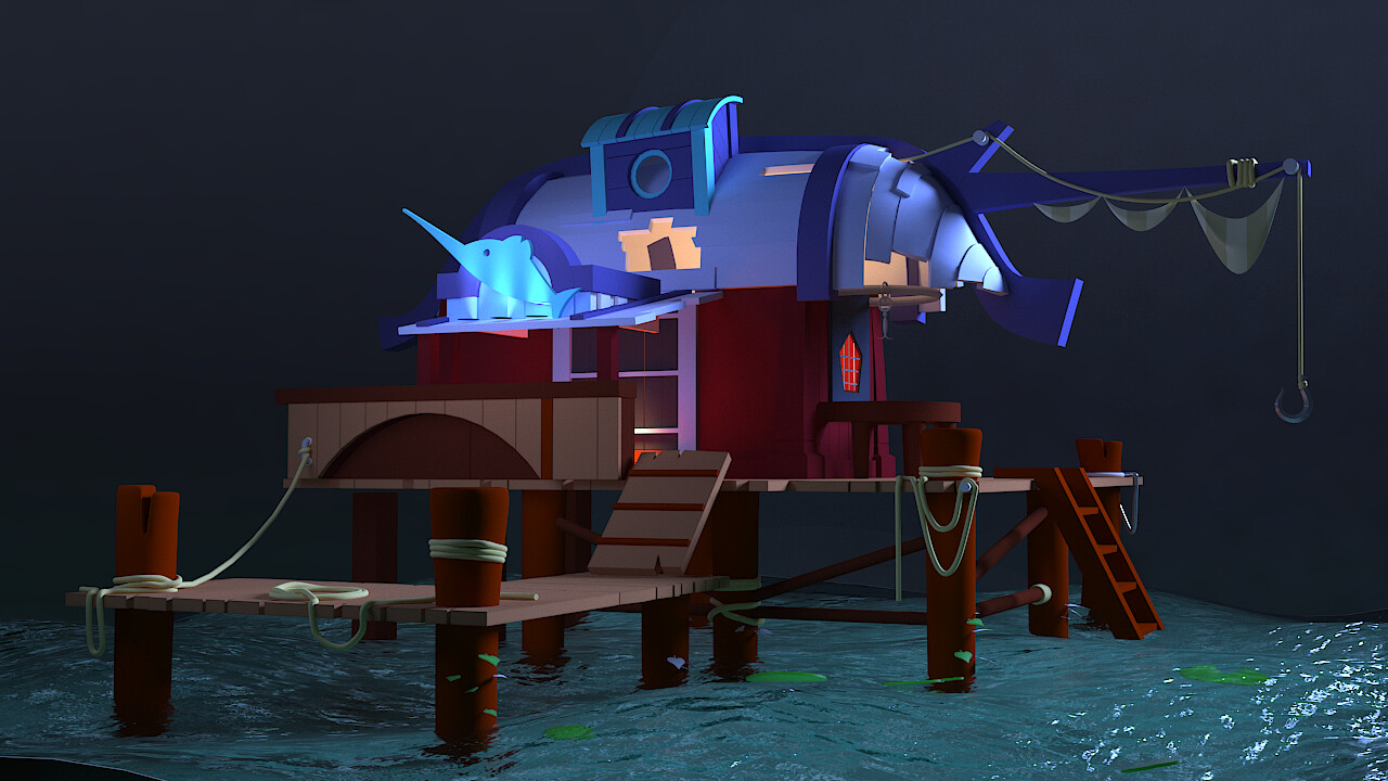 ArtStation Fish store