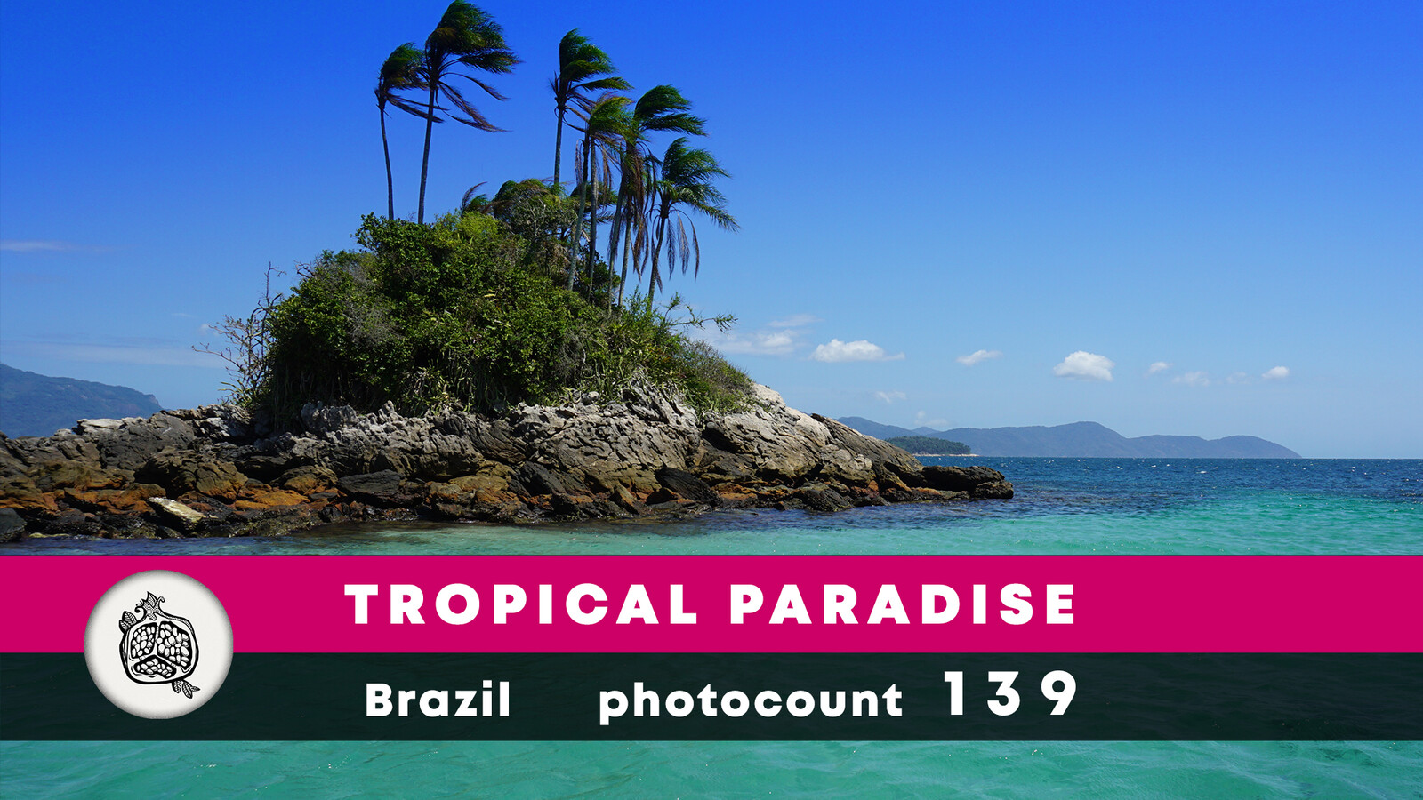 Tropical paradise photopack