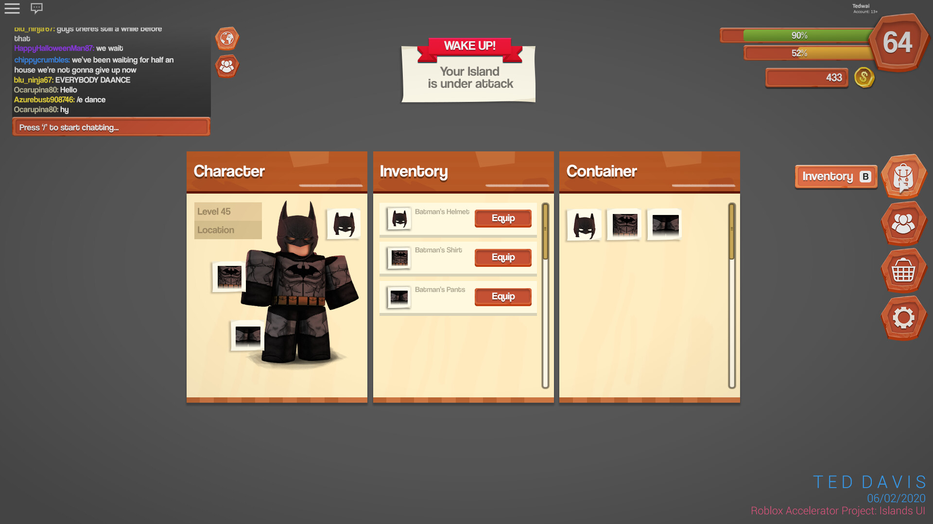 Roblox User Inventory
