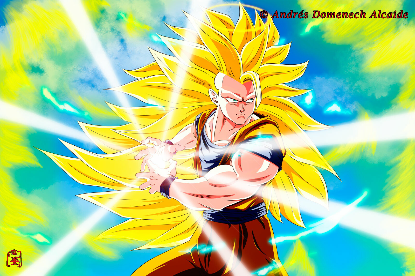 Andrés Domenech Alcaide - Super Saiyan 3 Son Gokū 01