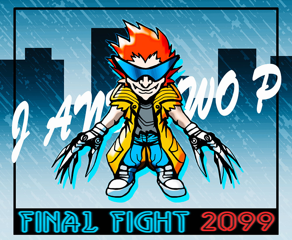 Ufotung Yu Fanart Final Fight 2099