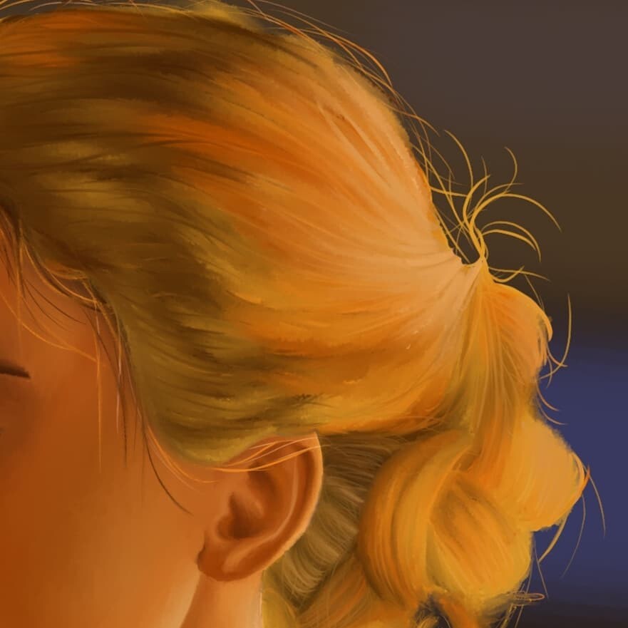 Ju D Portrait Of A Lady On Fire Fan Art