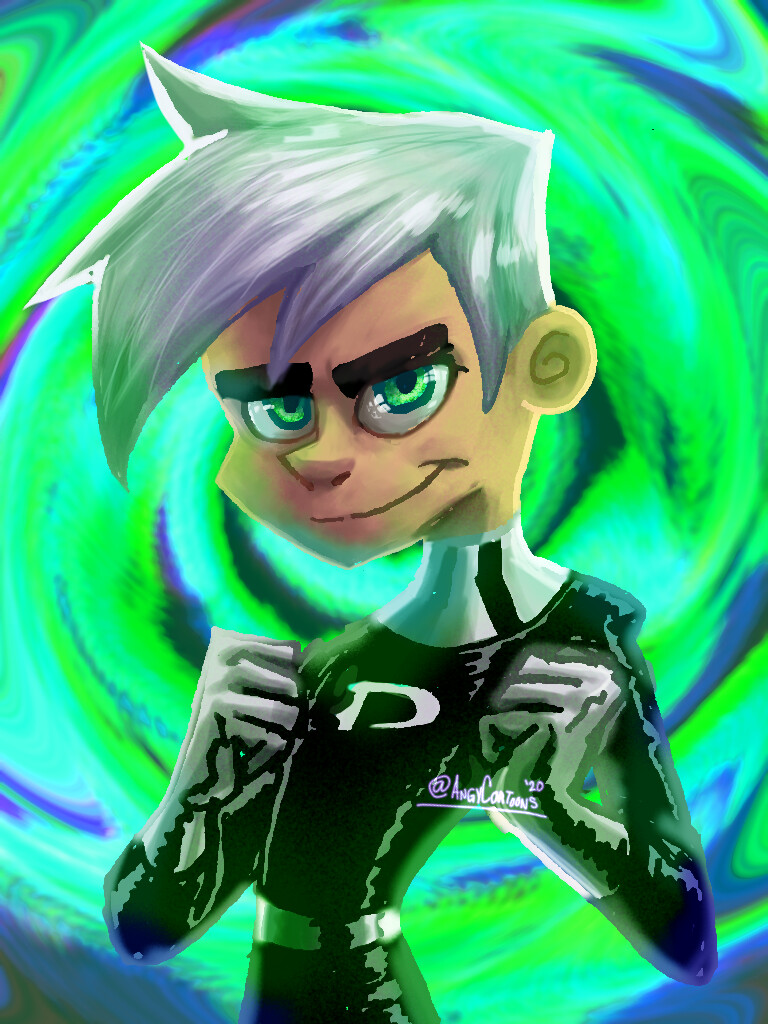 Angy Cortoons Danny Phantom Fanart Daniel danny fenton, also known by his alias danny phantom, is the titular protagonist of the television series danny phantom. angy cortoons danny phantom fanart