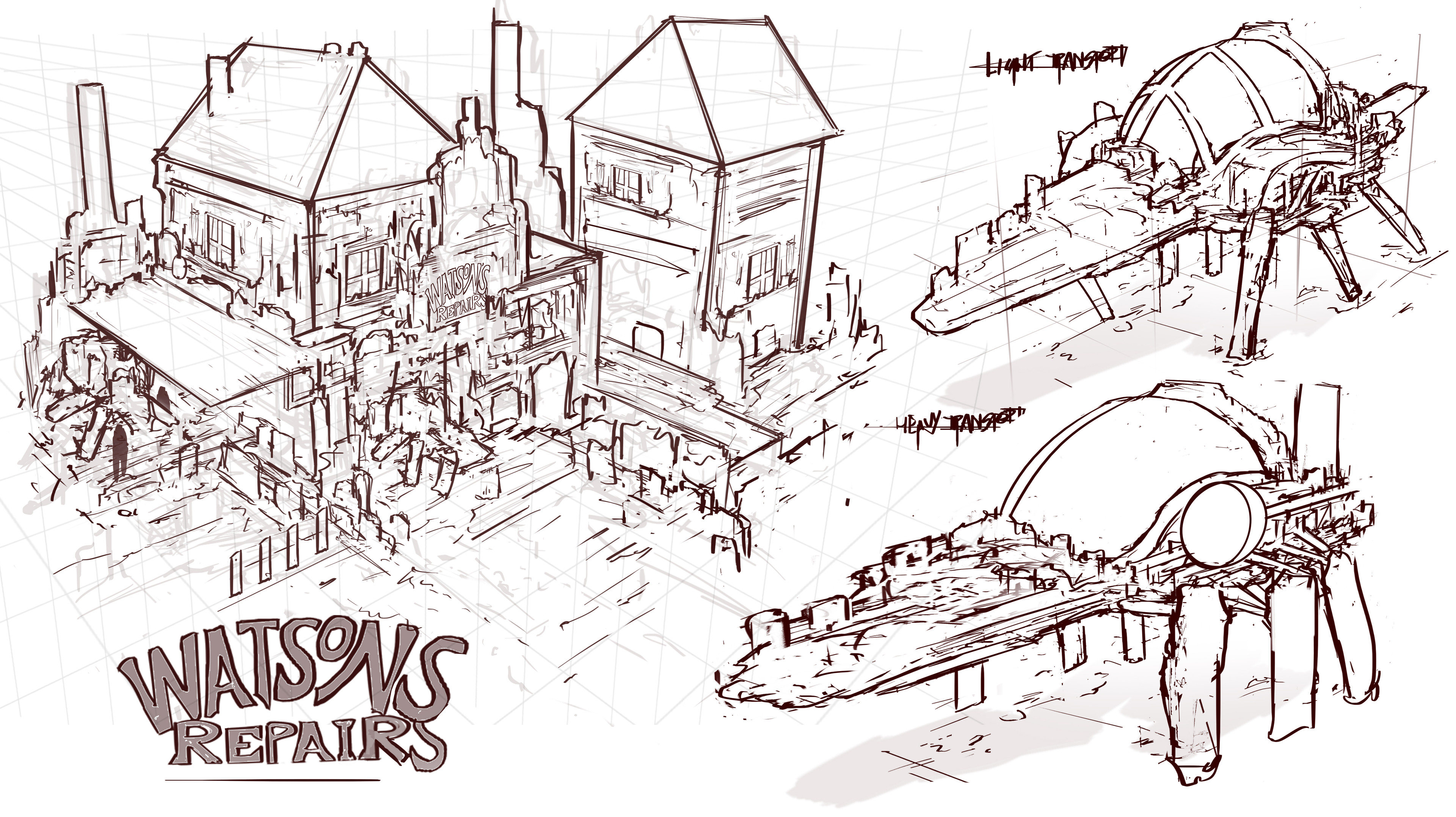 Jack Reeves Design Steampunk Mech Walkers