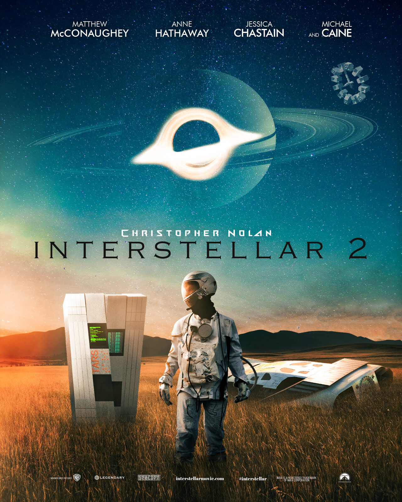 Artstation Interstellar 2 Poster Fanart Mohamed Rejeb