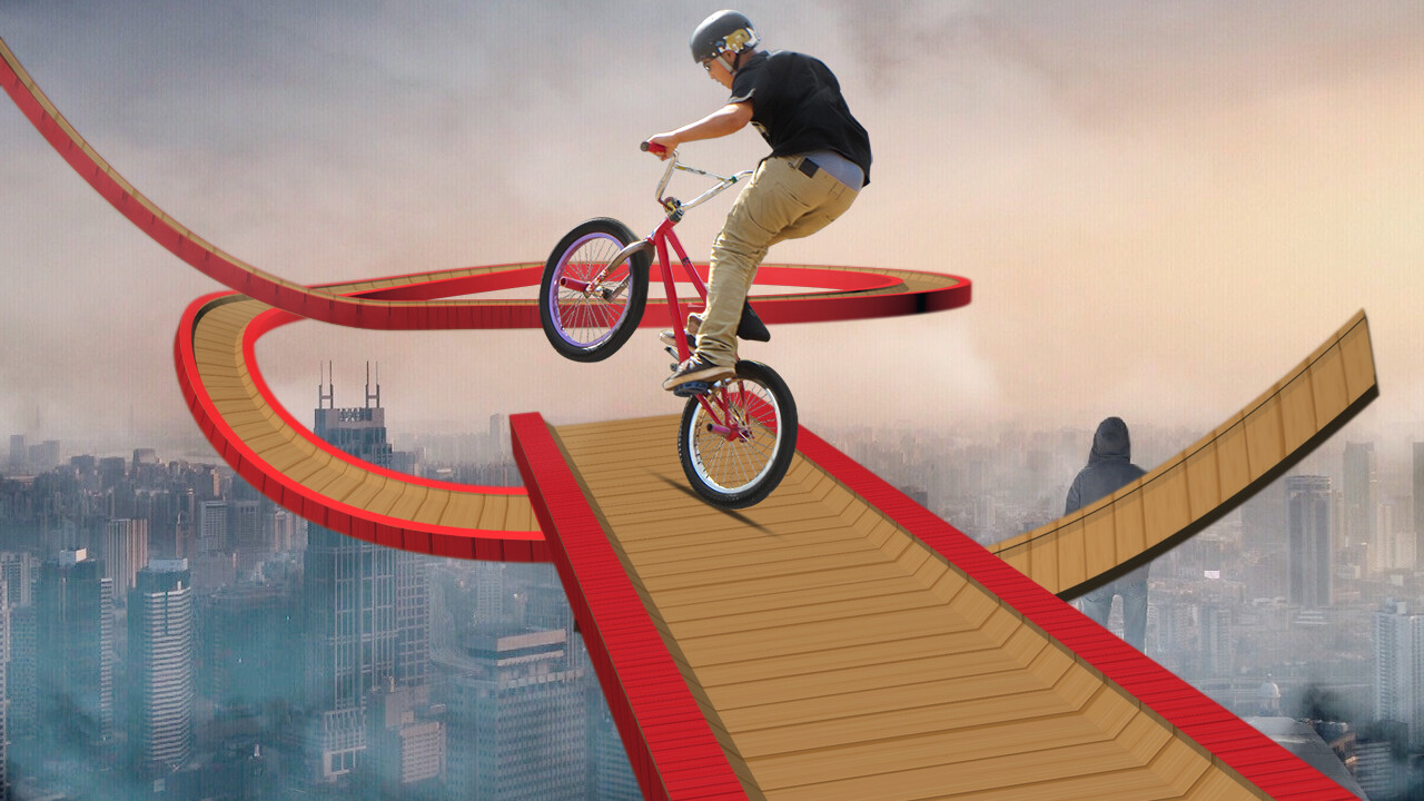 ArtStation - Mega Ramp Bicycle Racing : Extreme BMX Cycle Stunts Impossible  Tracks