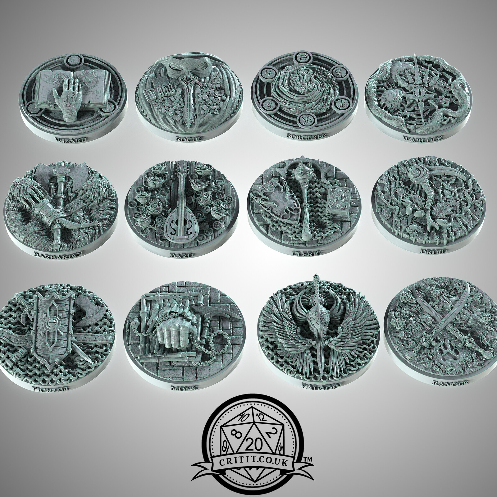 Critit miniatures tokens 