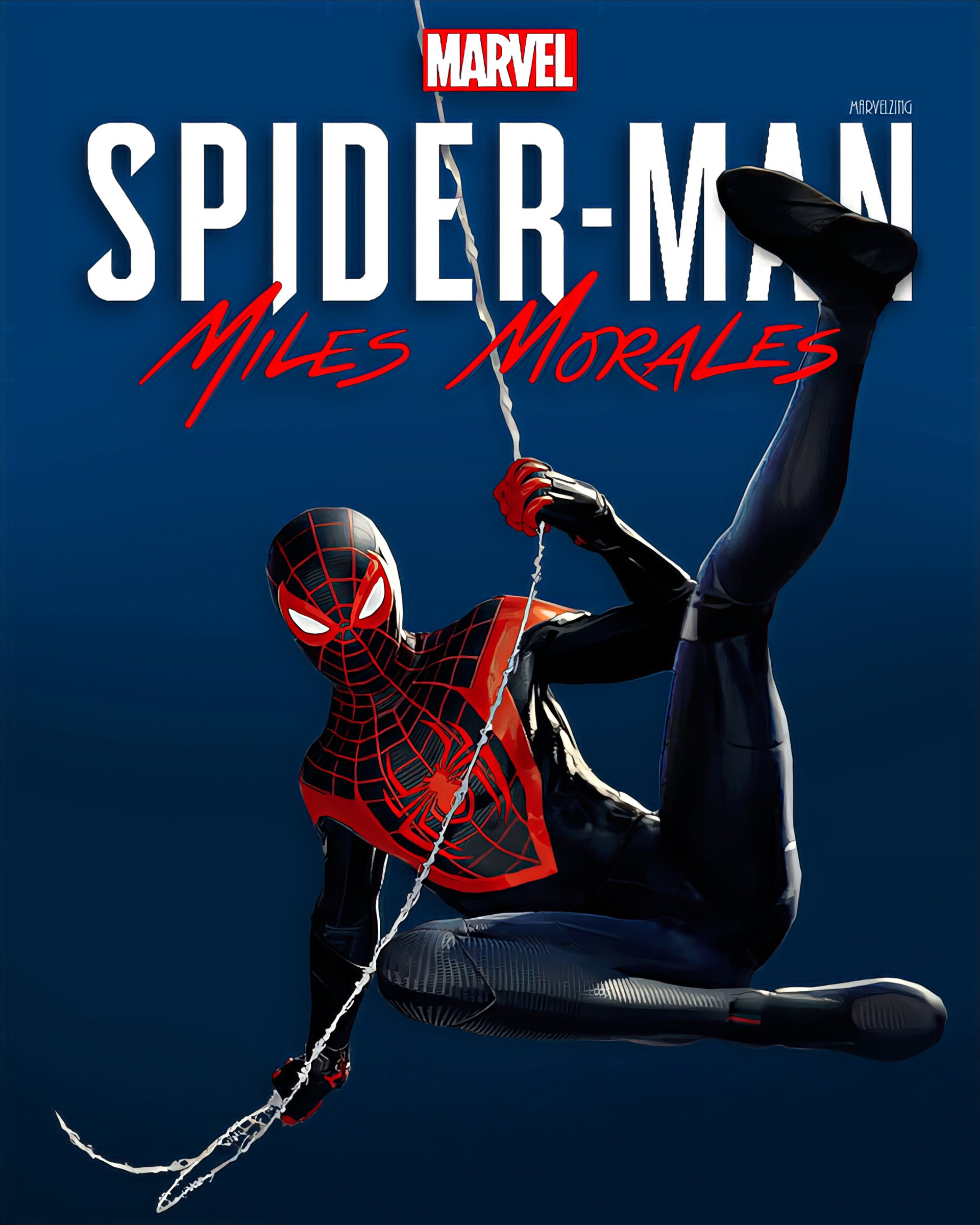 ArtStation - Marvel's Spider-Man: Miles poster.