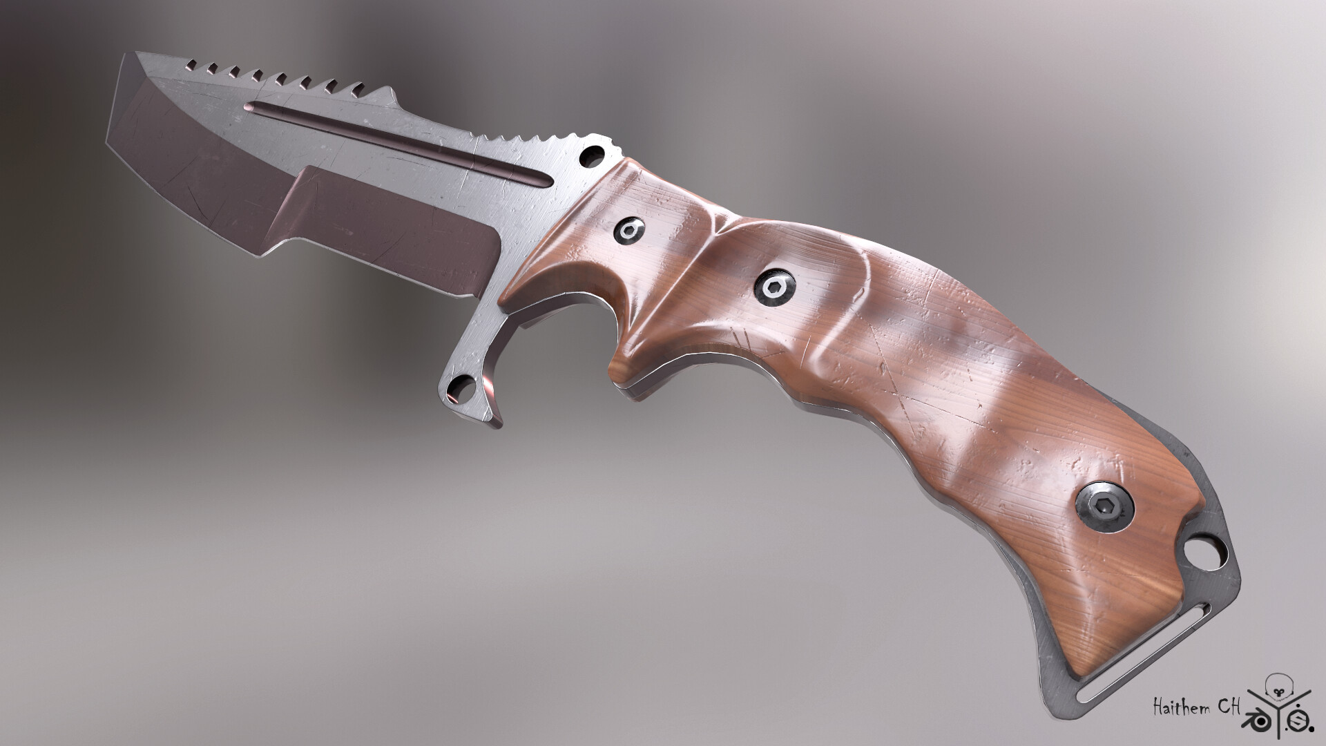 ArtStation HuntsMan Knife