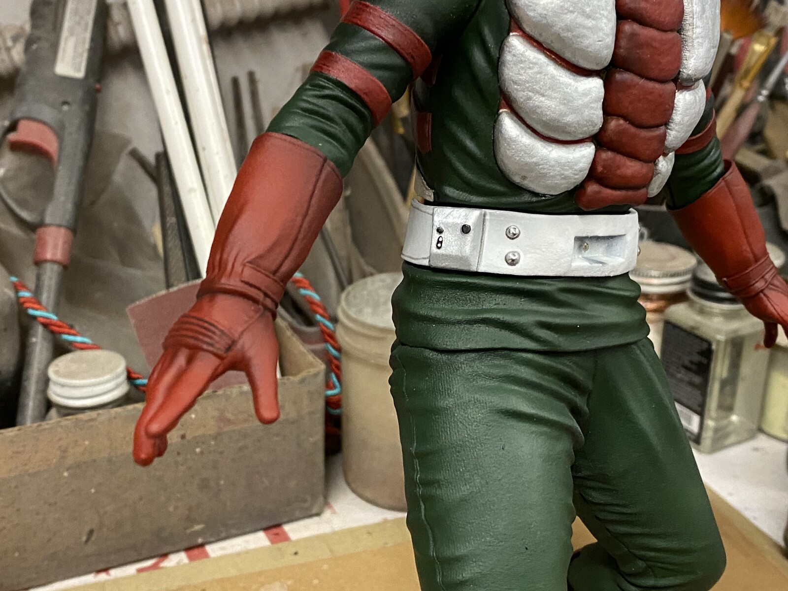 Kamen Rider V3 Art Statue 仮面ライダー V3  W.I.P. 
https://www.solidart.club/