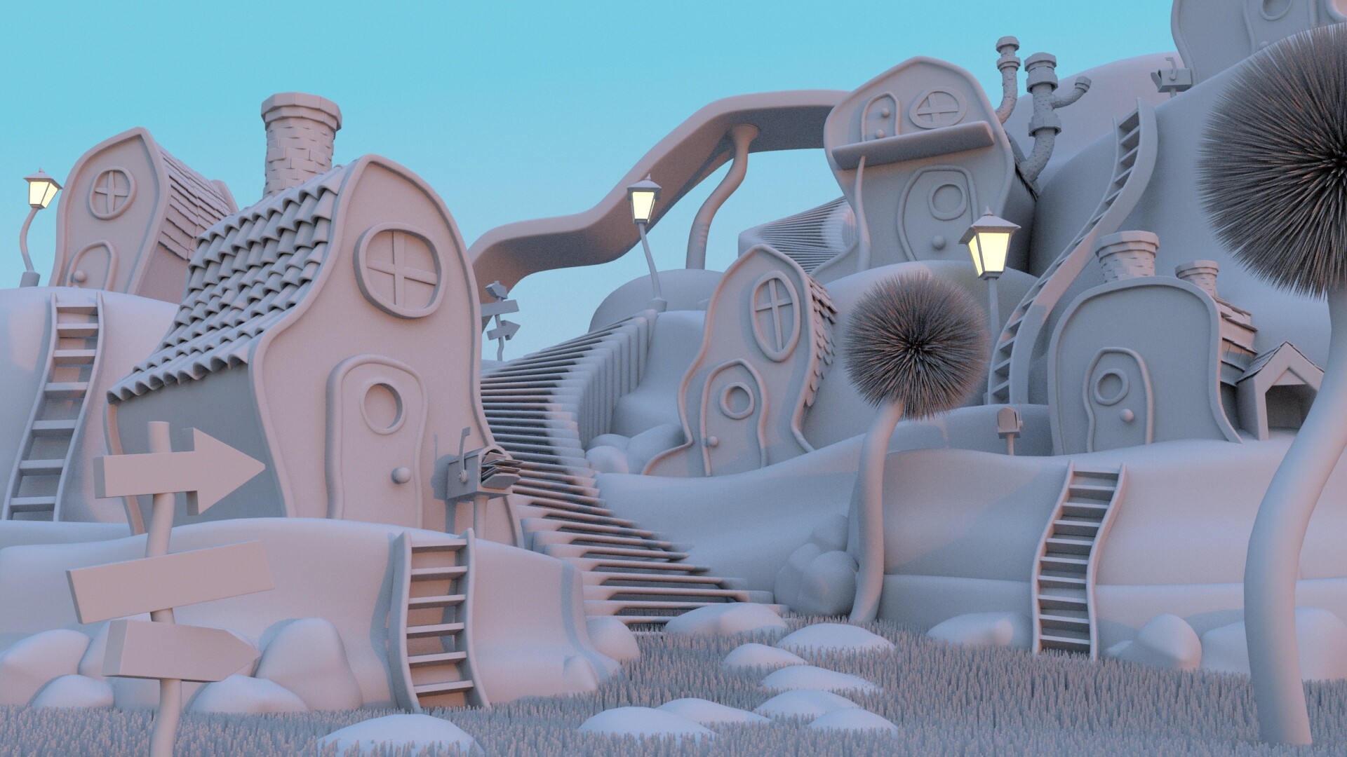 Dr Seuss Buildings