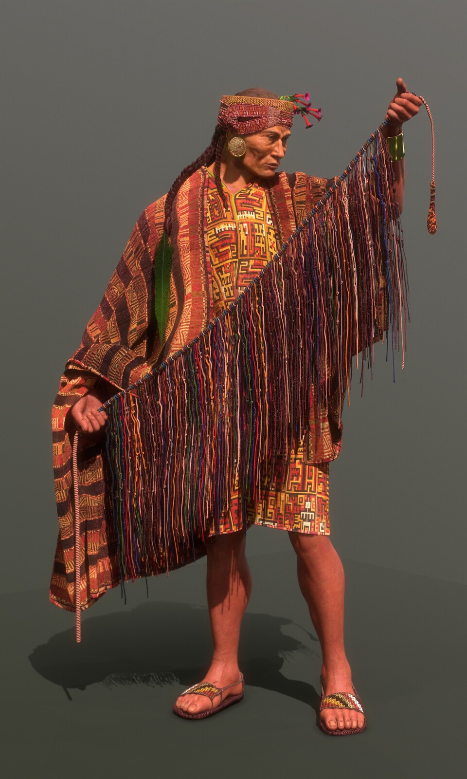 The Khipu was a data storage system, widespread throughout the empire and used for administrative purposes.