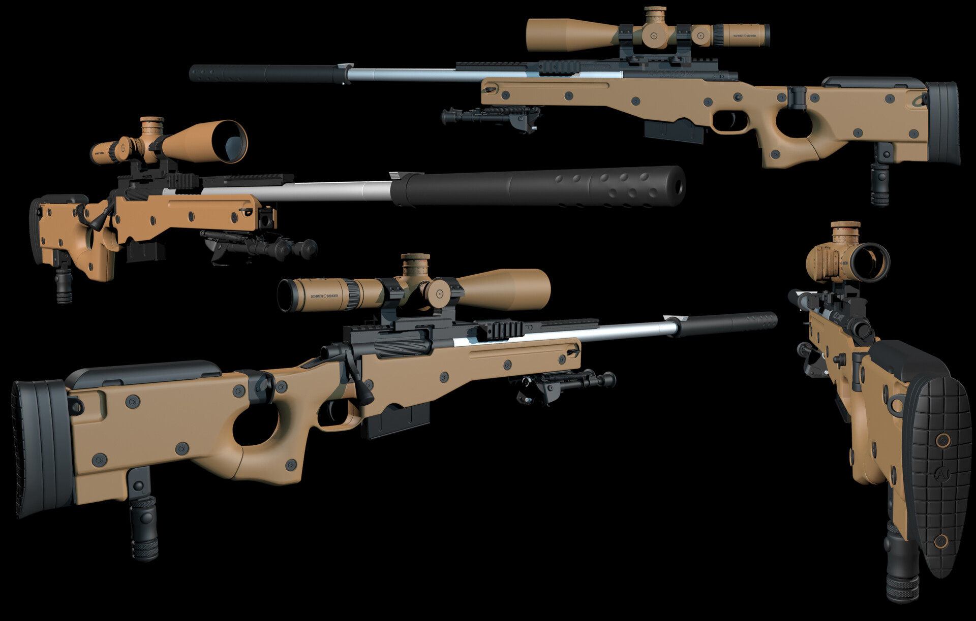 MK13 Mod 6 sniper rifle.