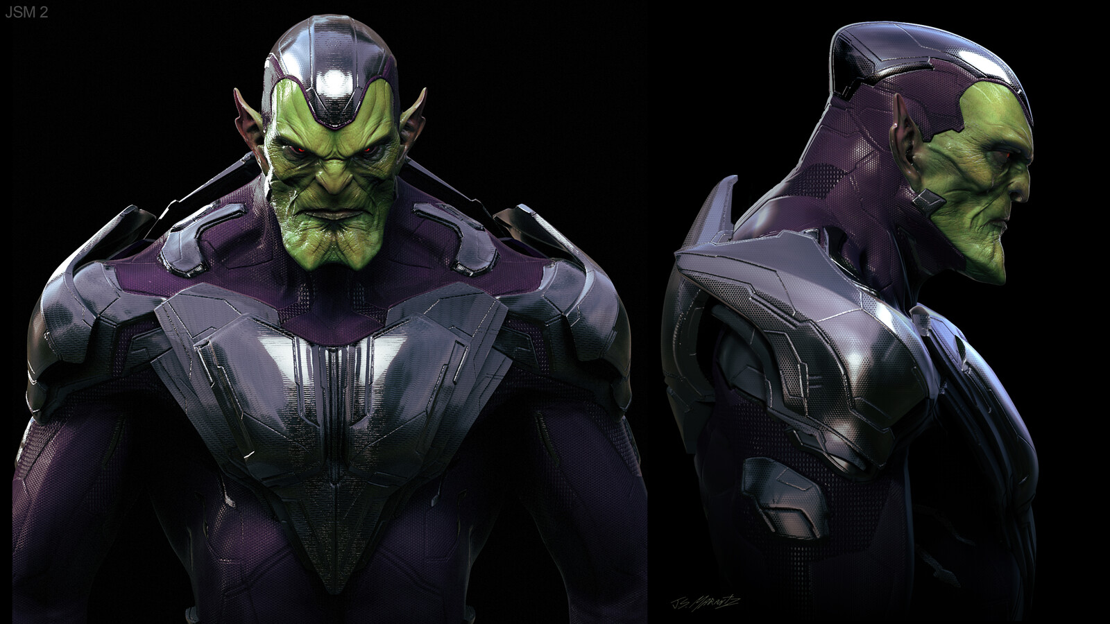 Captain Marvel: Skrull Concept Art