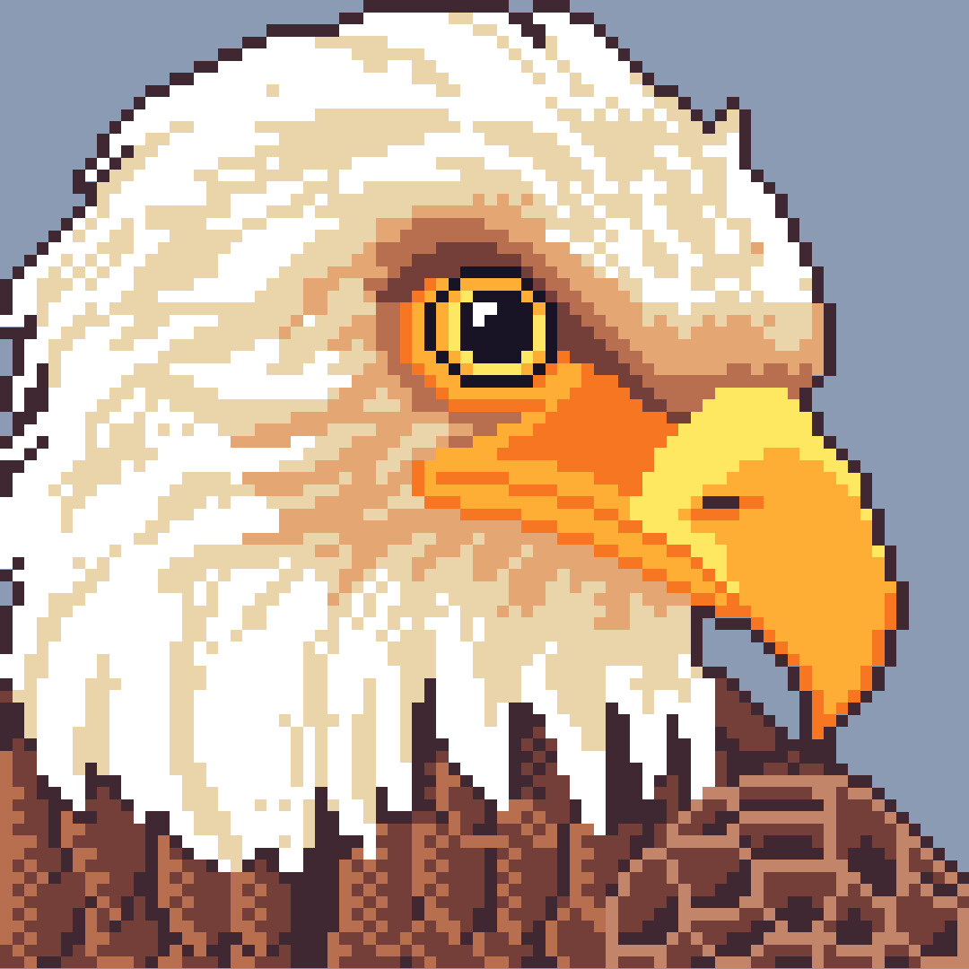 ArtStation Bald Eagle
