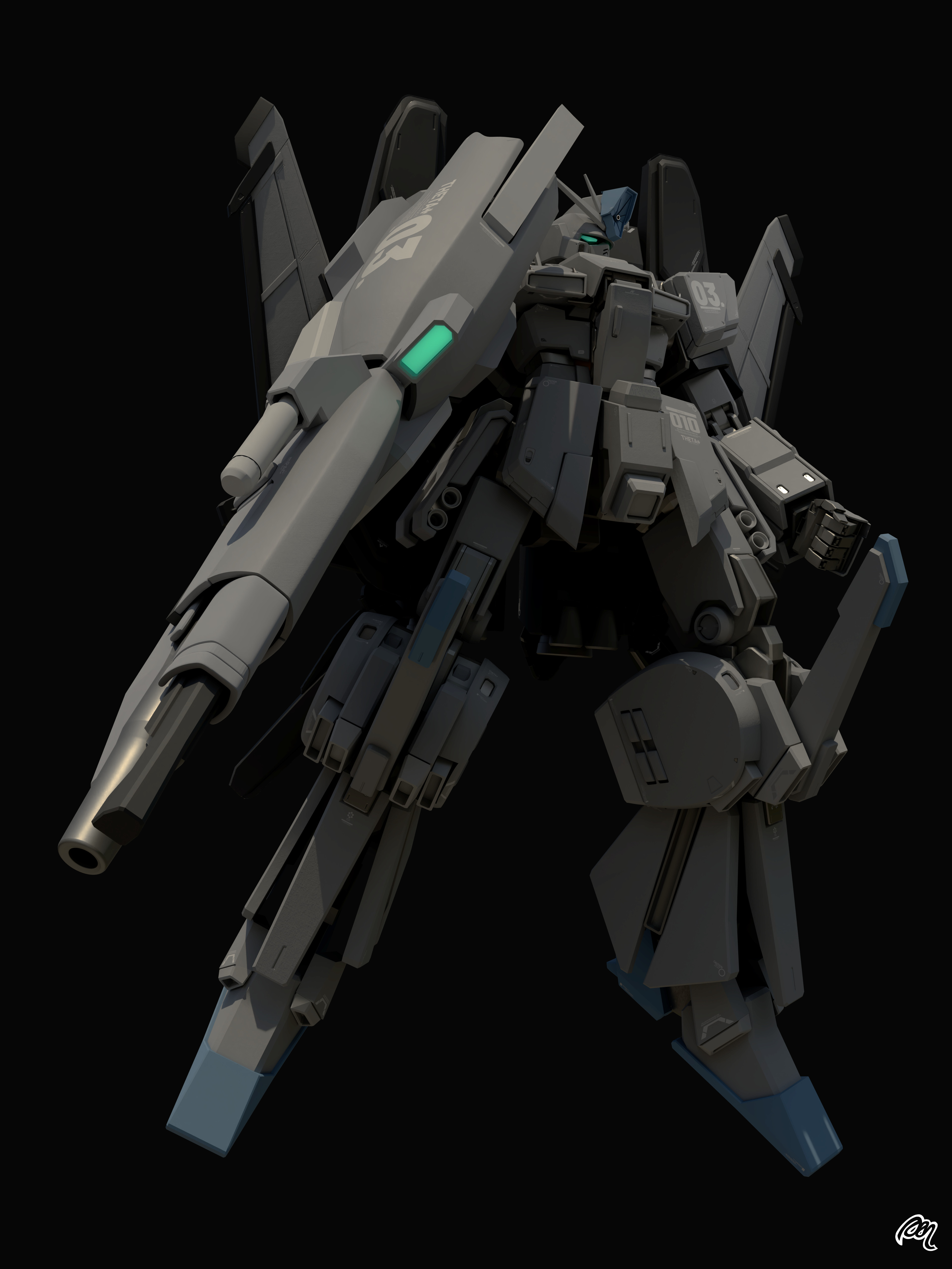 Jeff Allen Msz 010c1 Theta Project M Zz Gundam Jeff Allen Msz 010c1 Theta Project M Zz Gundam