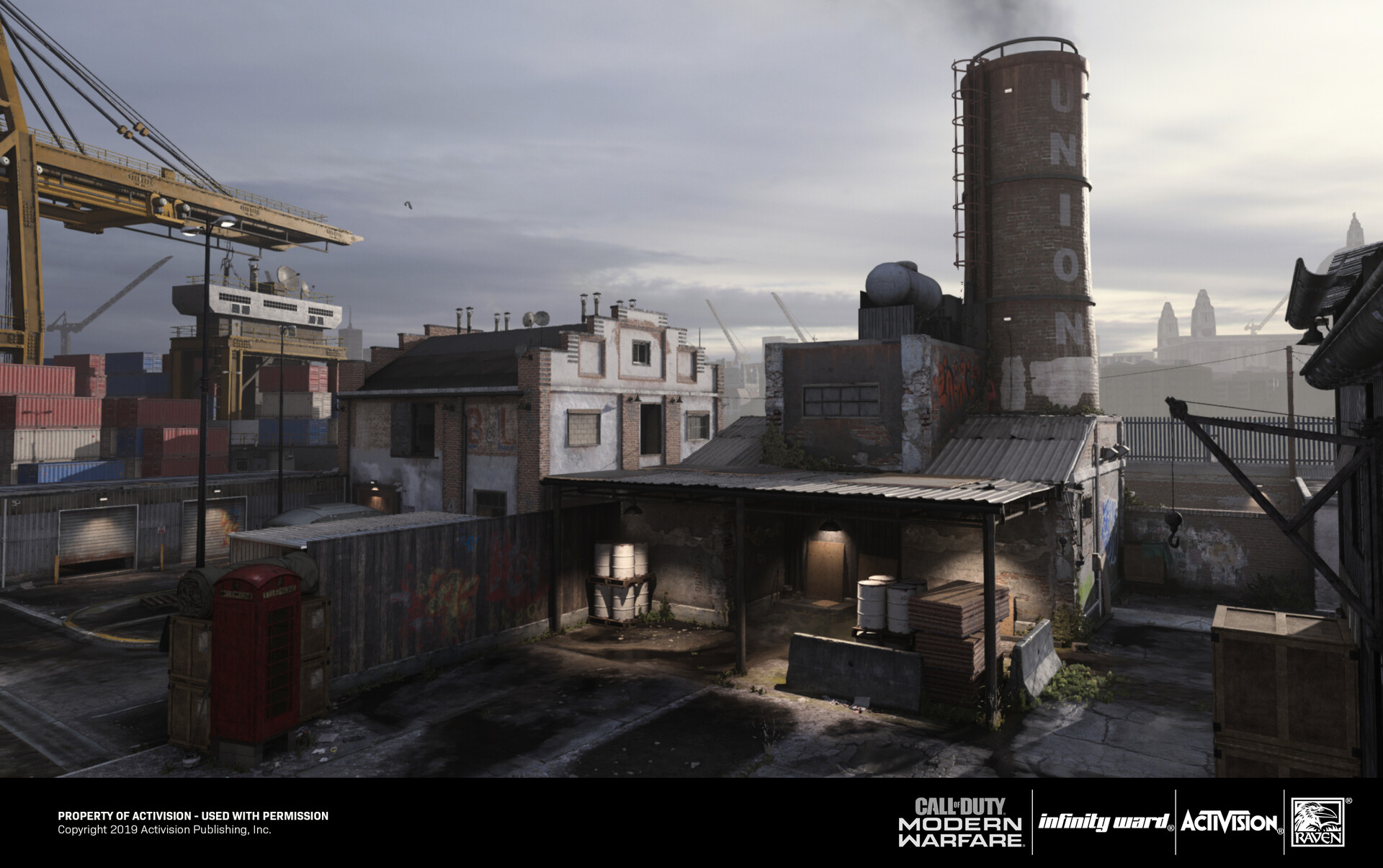 Artstation Hackney Yard Call Of Duty Modern Warfare 19 Josh David Isaacson