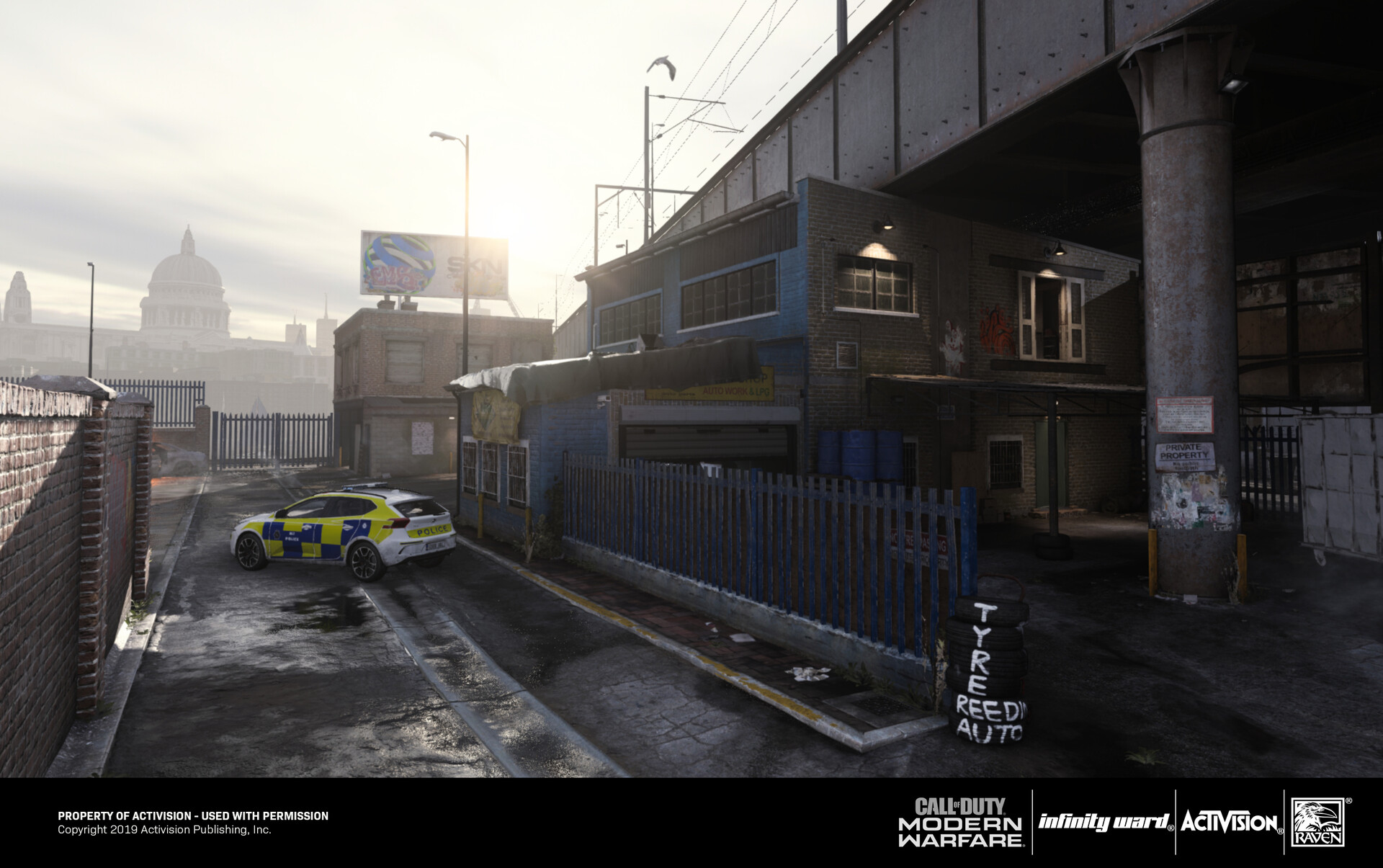 JoshDavid Isaacson Hackney Yard Call of Duty Modern Warfare (2019)