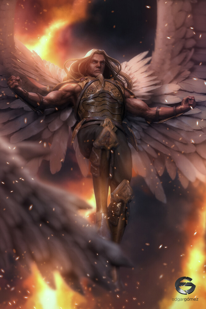 Michael – O Anjo Mais Próximo de Deus Edgar-gomez-archangelmichael-final-6x9-fowweb-x