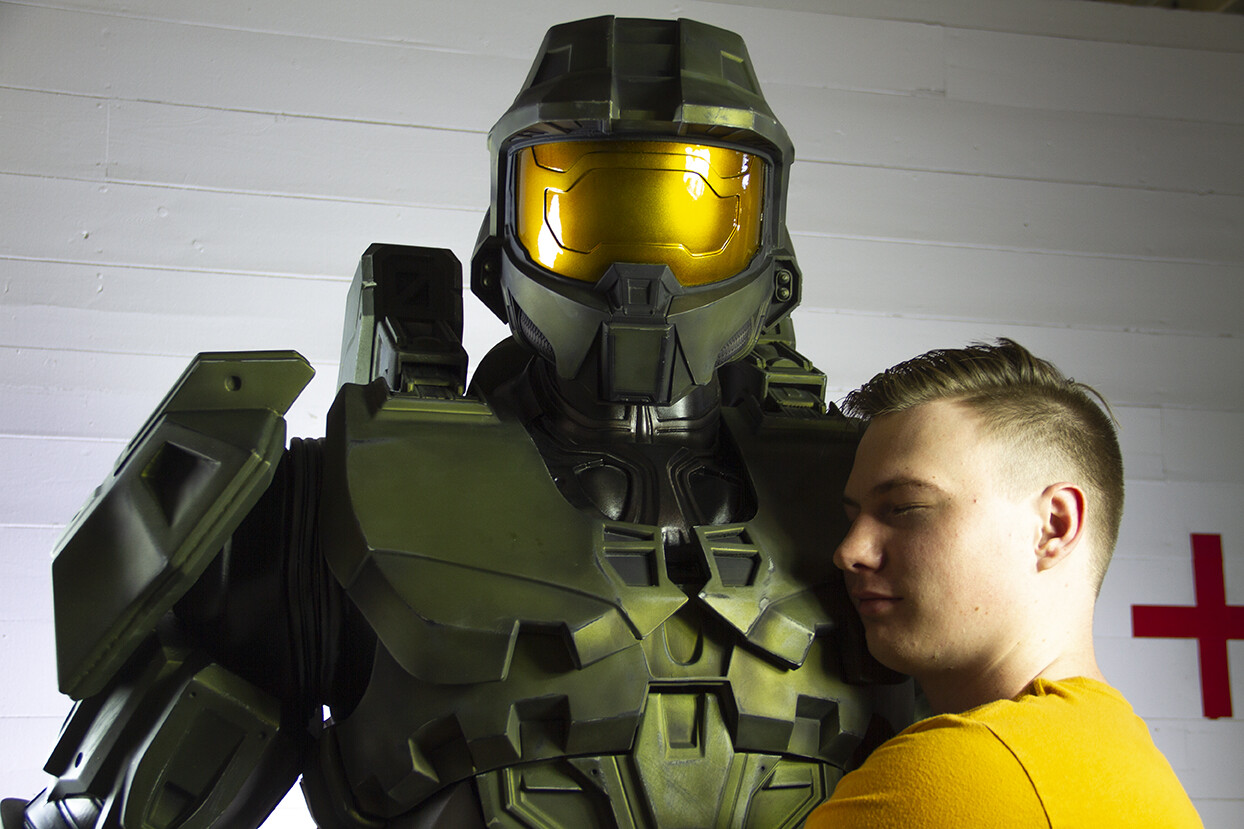 ArtStation - Life-size 3D printed Master Chief