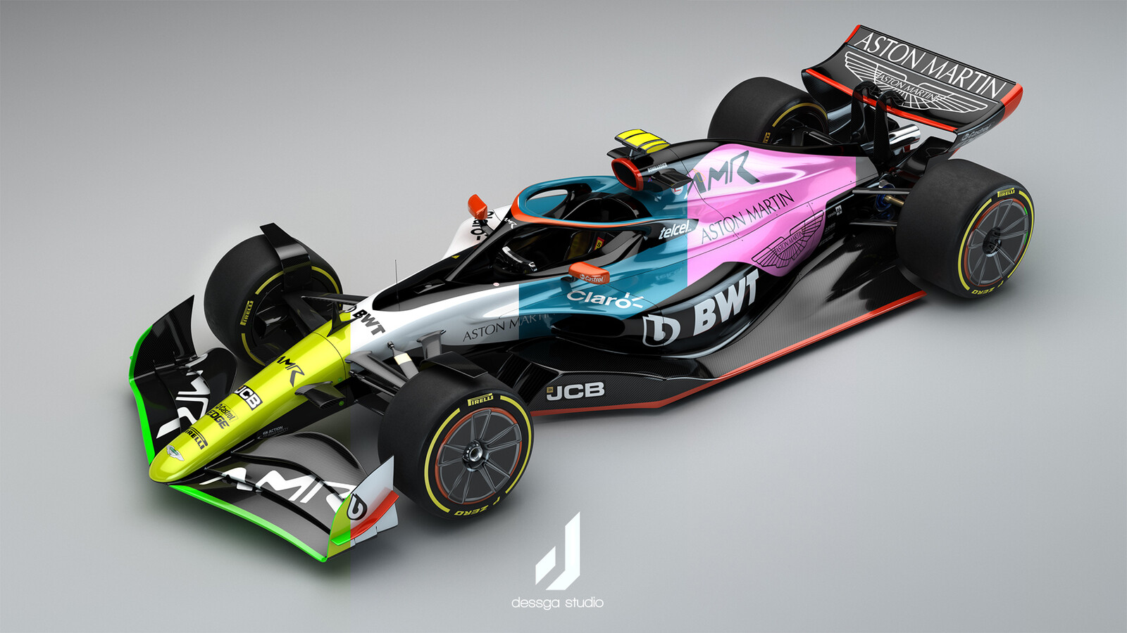 Dessga Arturo Garcia - Aston Martin Formula 1 2022 livery concepts