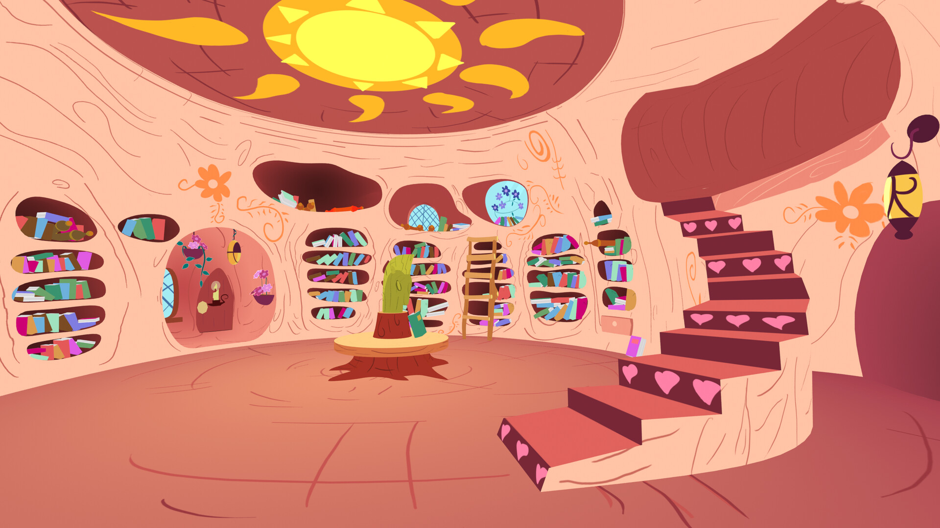 My little pony hot sale golden oak library