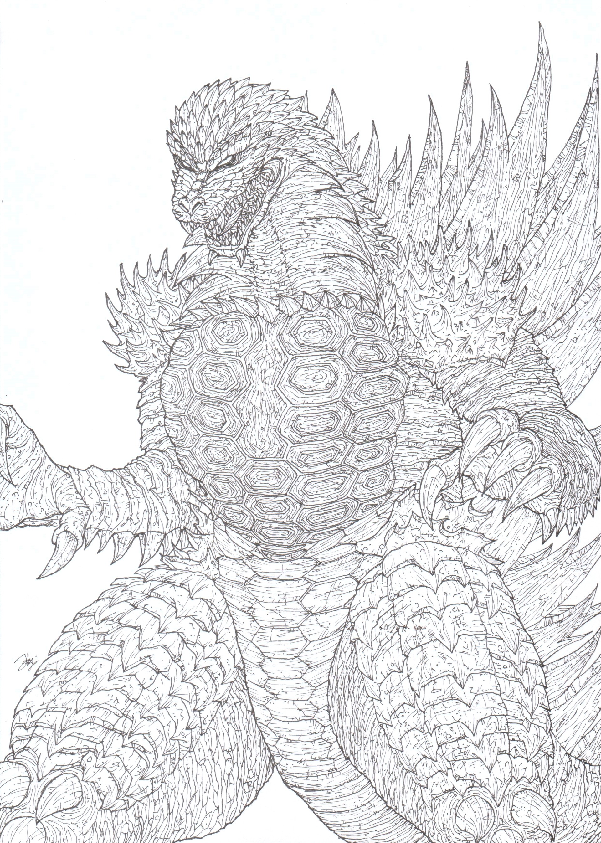 ArtStation - Godzilla Final Wars
