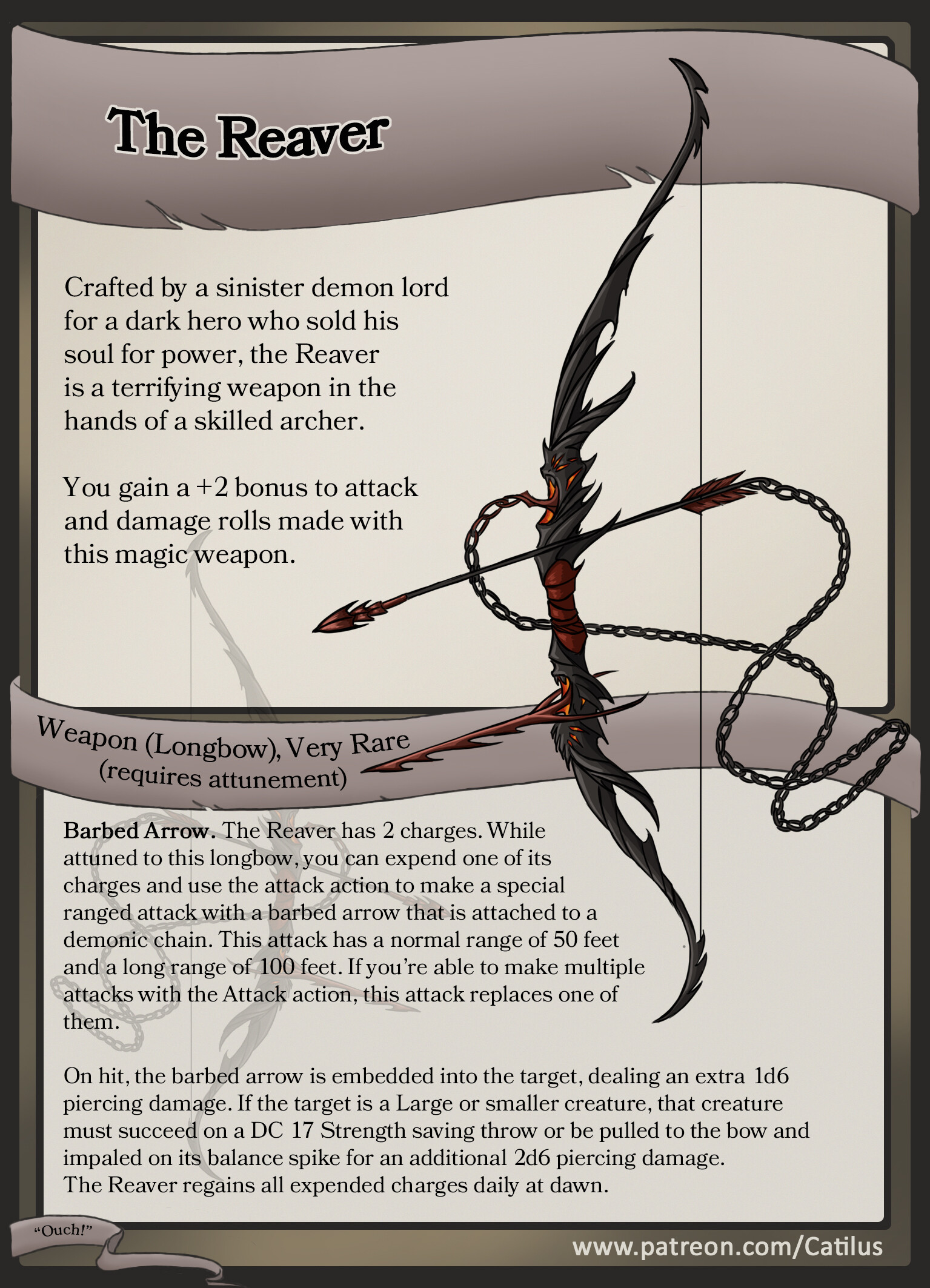 the long dark bow