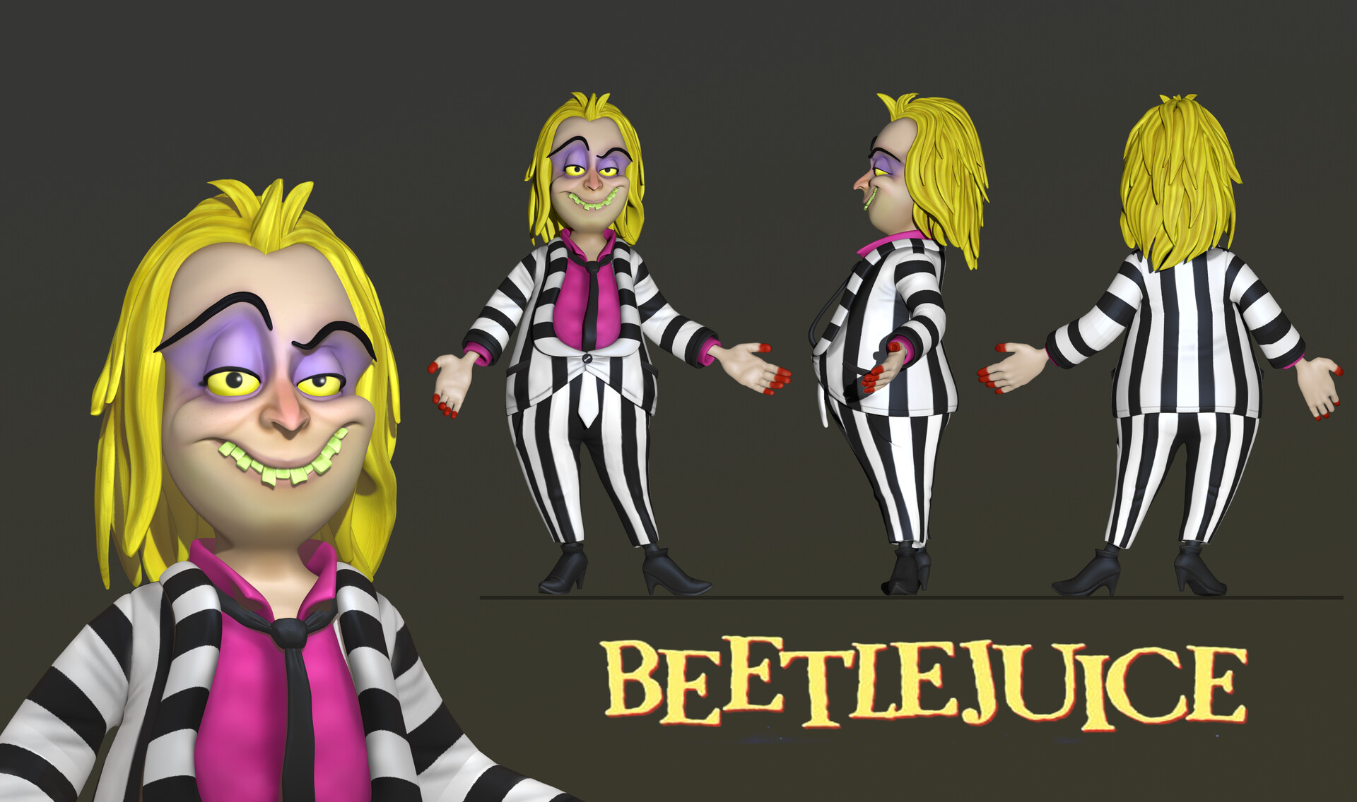 free beetlejuice 3d stl files free beetlejuice 3d stl files