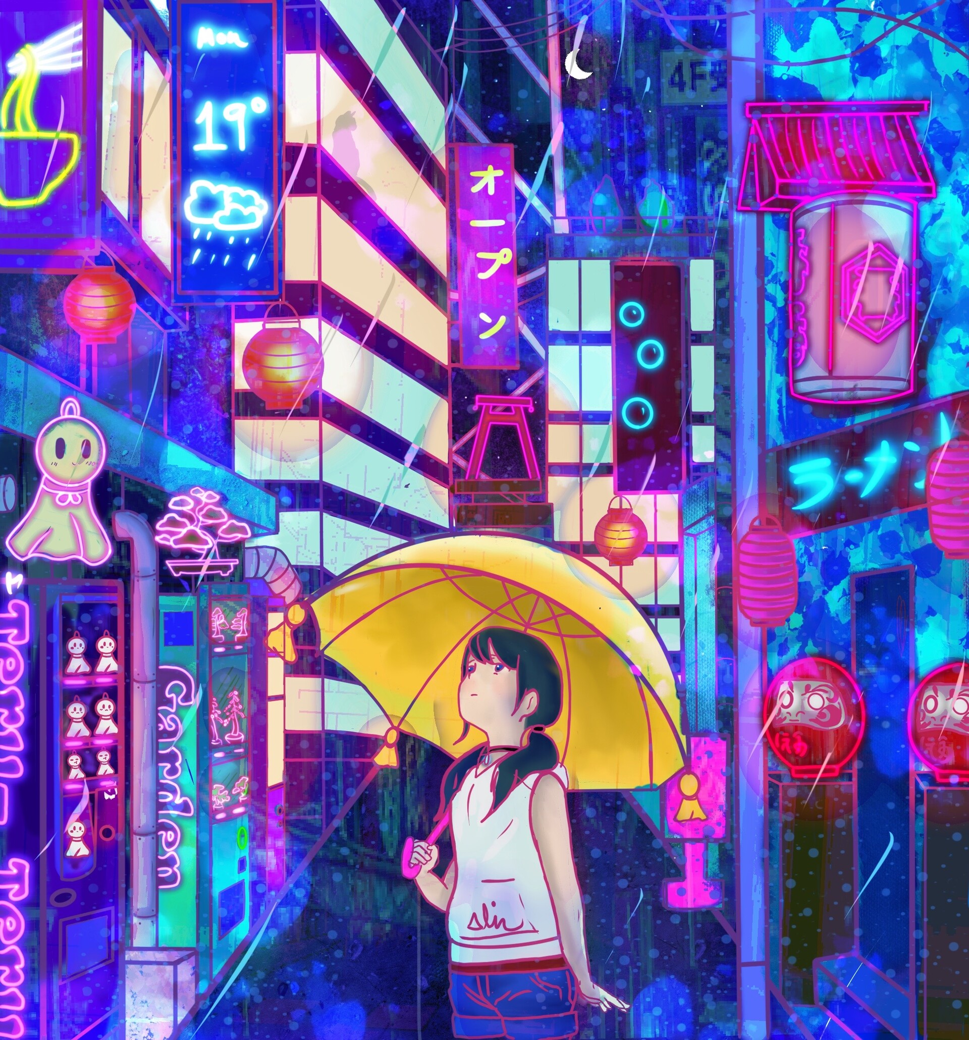 Artstation Waiting Tenki No Ko Fanart Ale Lin