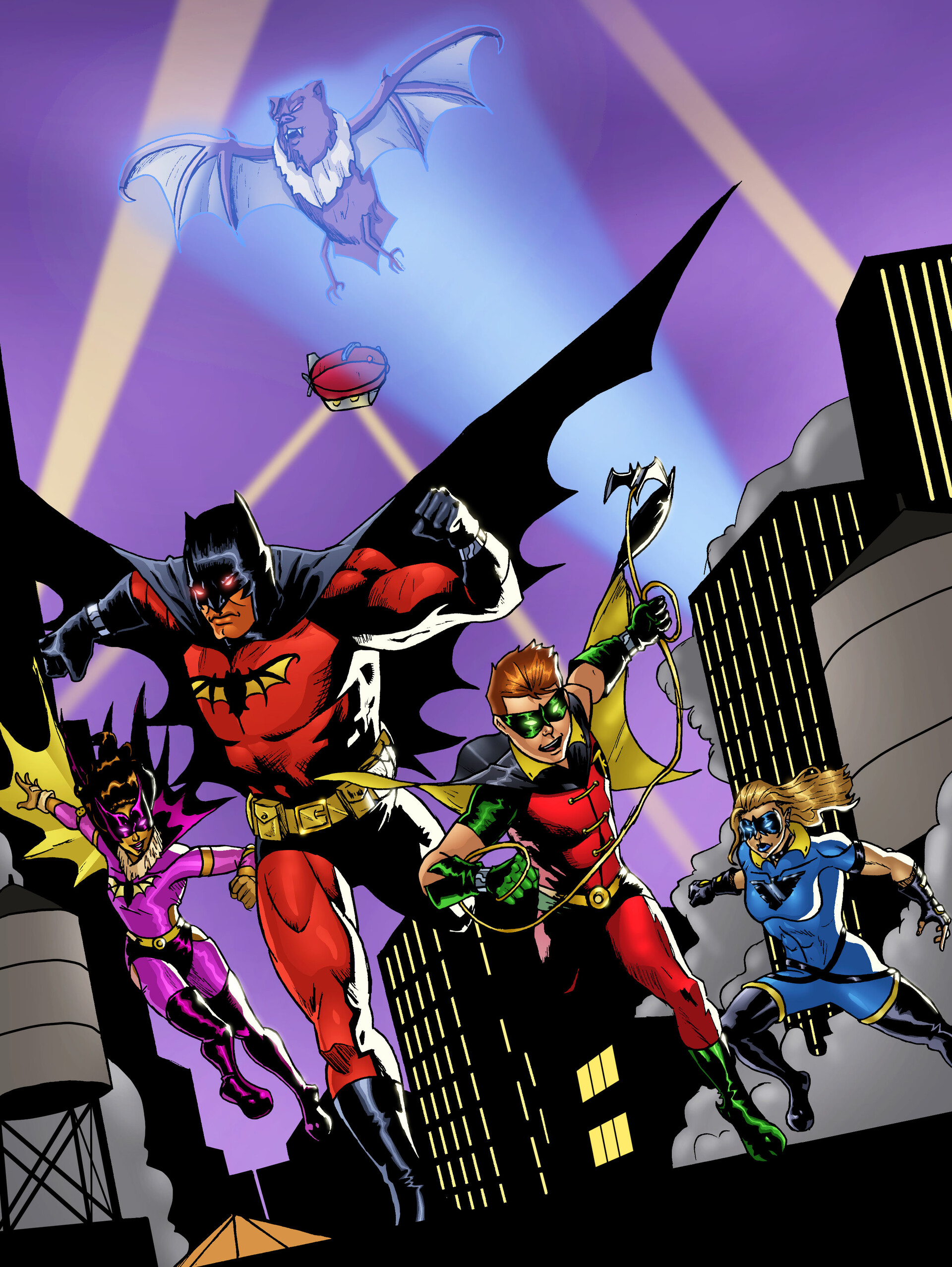 ArtStation - Bat Family of Dimension X-23