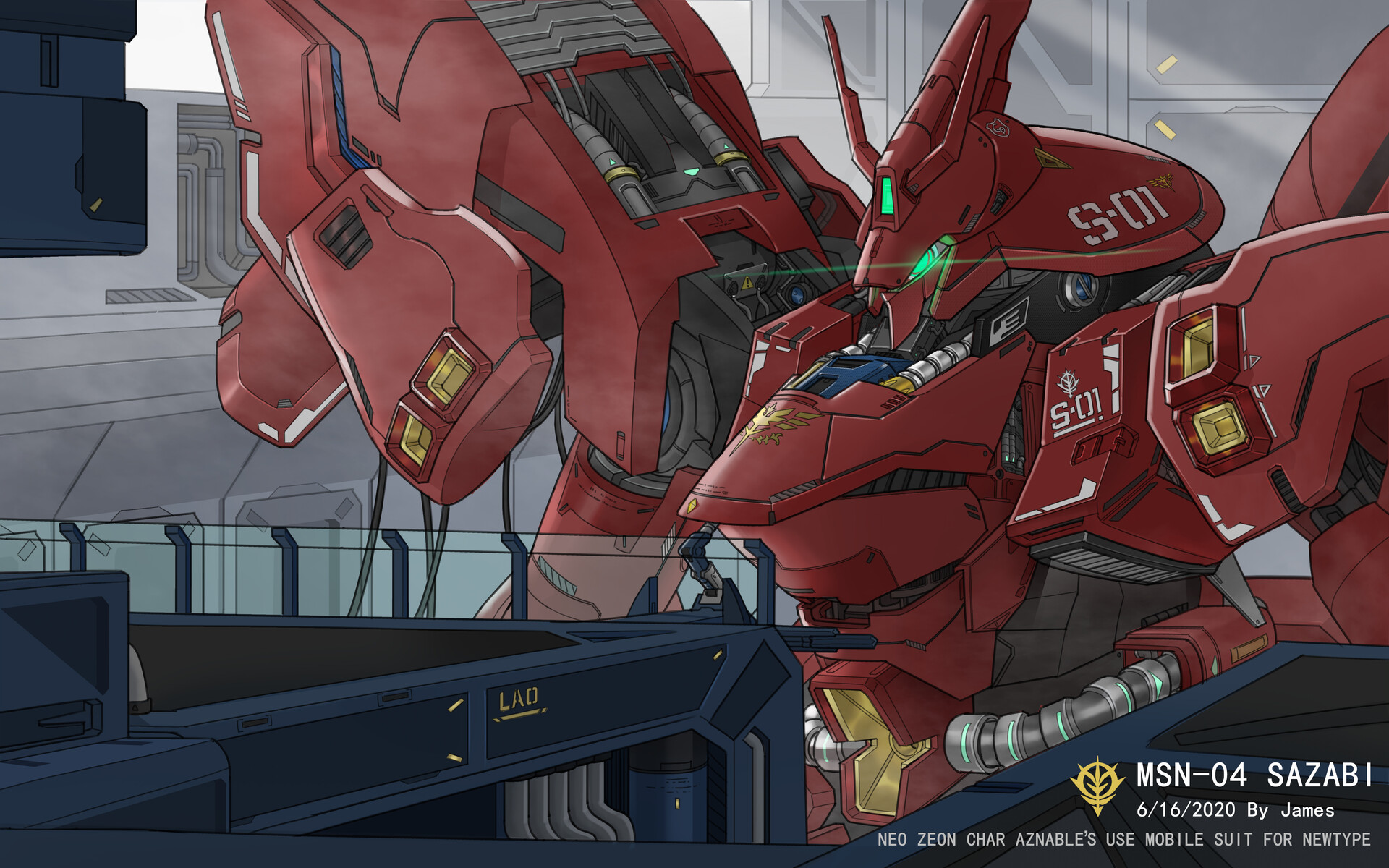 Artstation Sazabi James Hu Home animes live wallpapers sazabi wallpaper engine download free. artstation sazabi james hu
