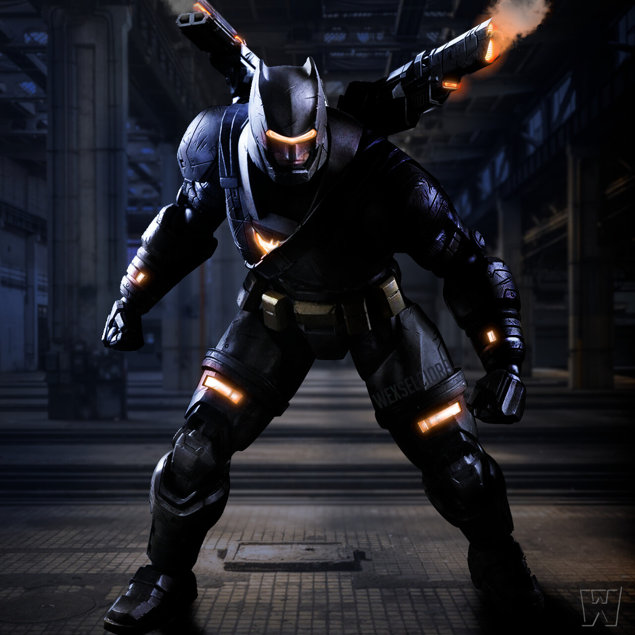 ArtStation - Batman's Power Suit (DCEU)