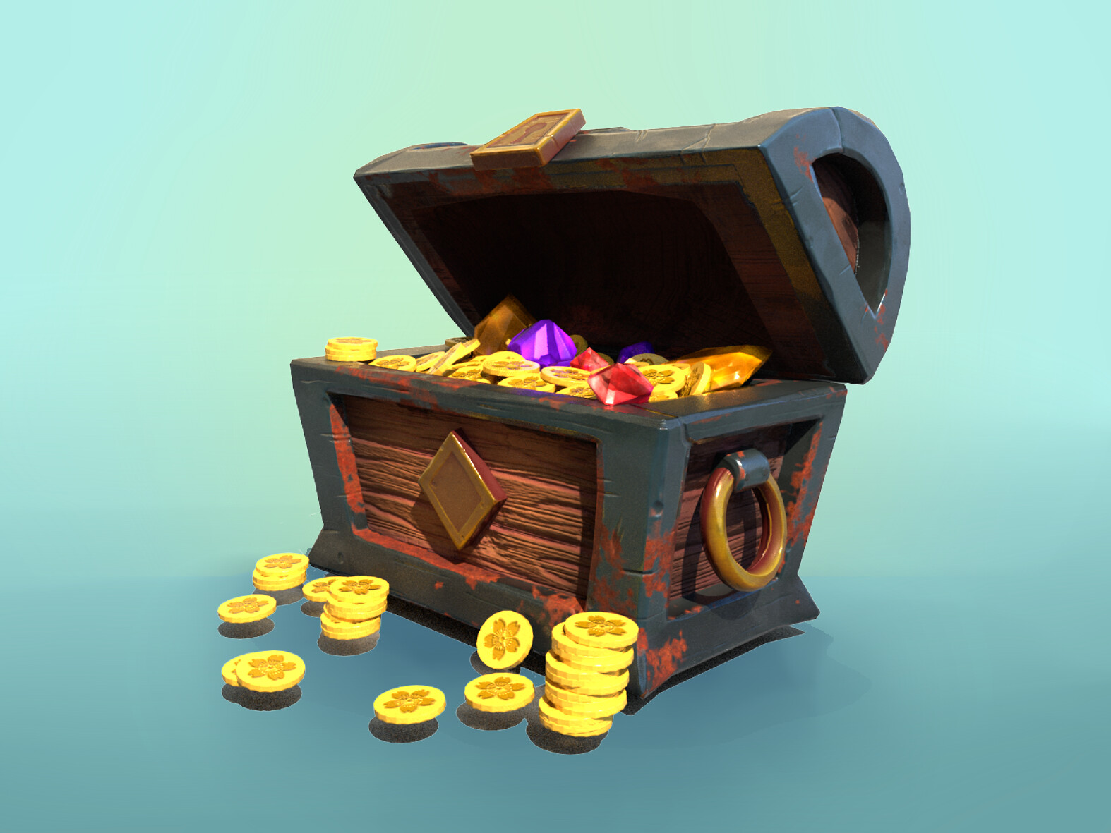 Amy Green Treasure Chest